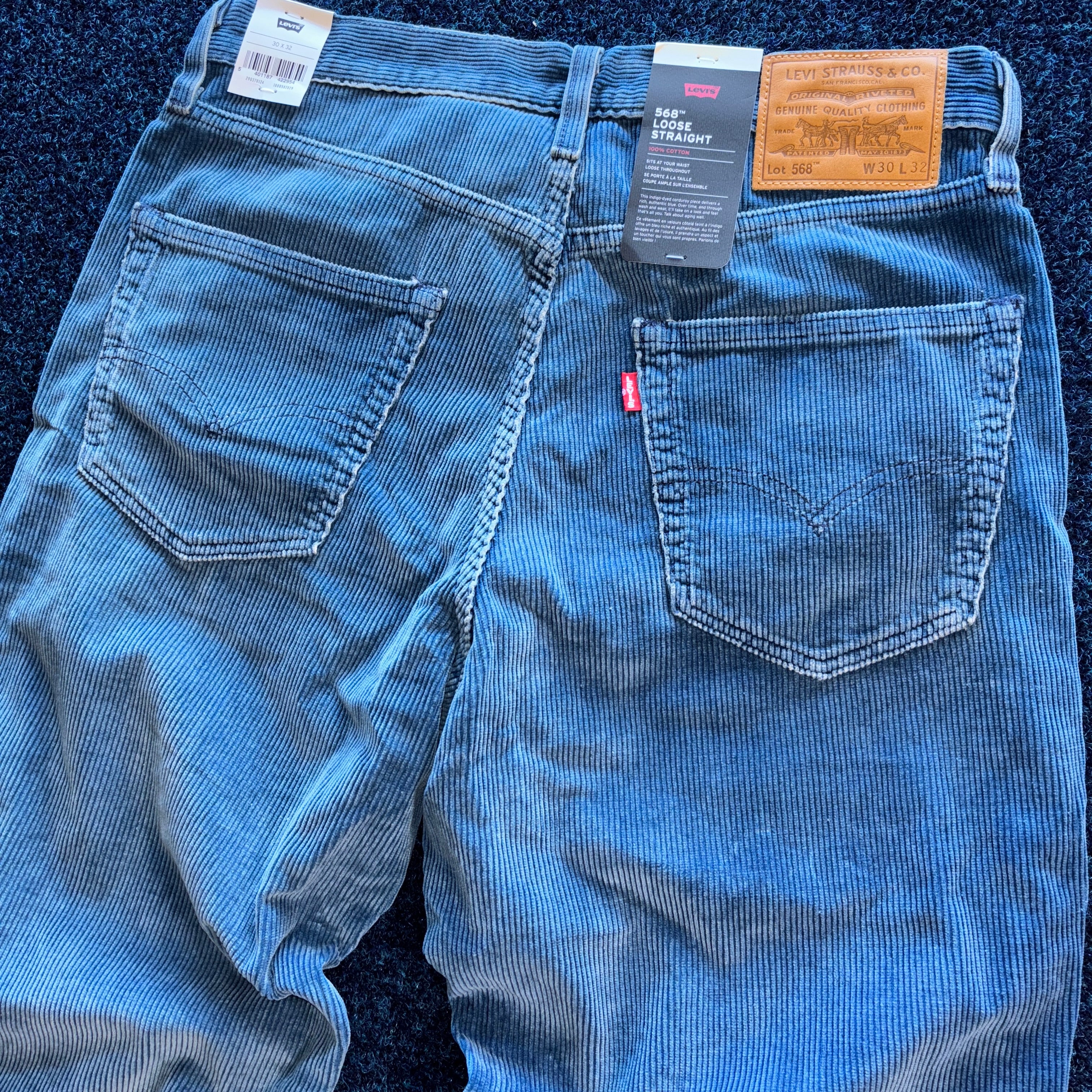 568 LOOS STRAIGHT CORDS BLUE