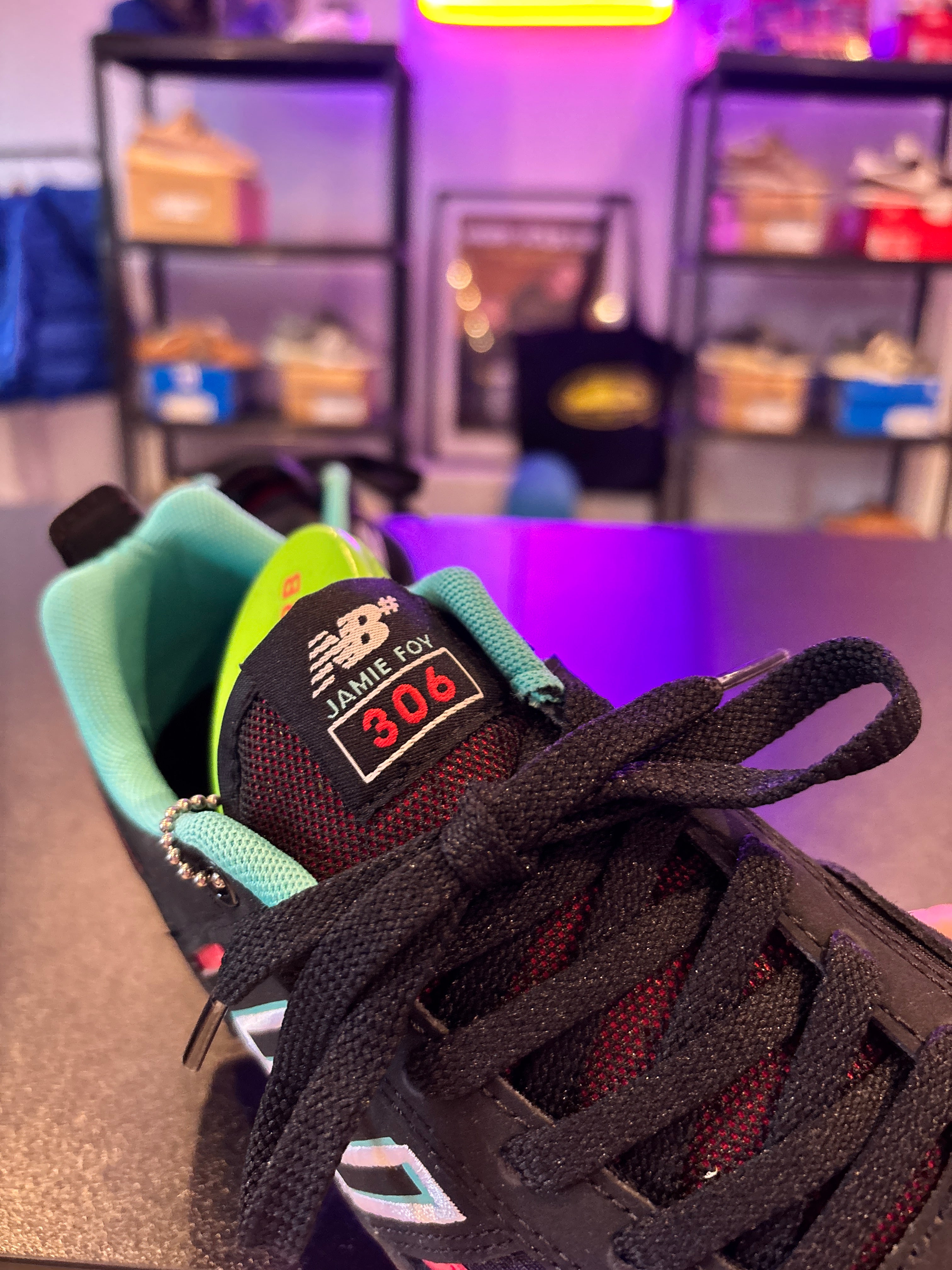 NB 306 JAMIE FOY BLACK