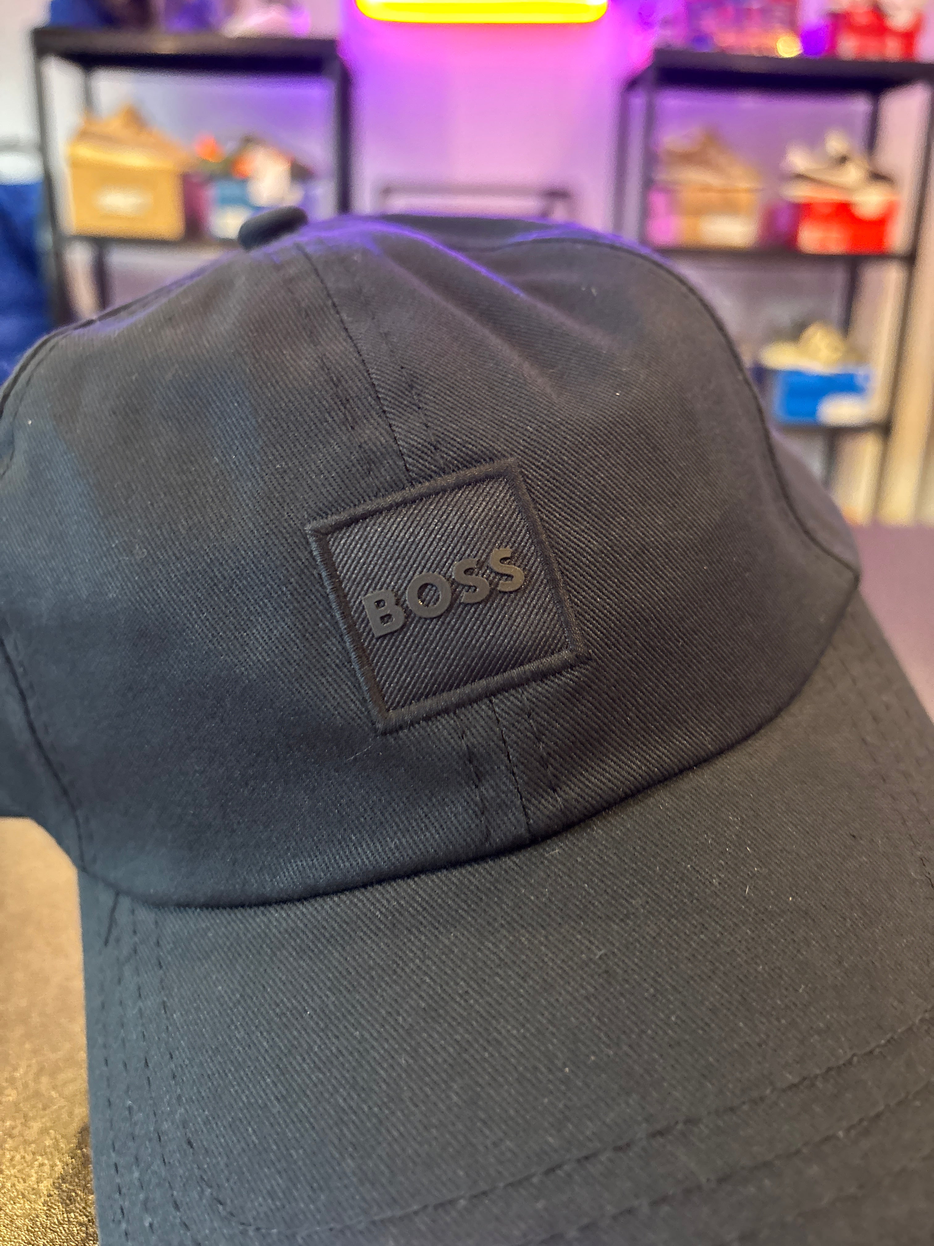 BOSS BOGO CAP NAVY