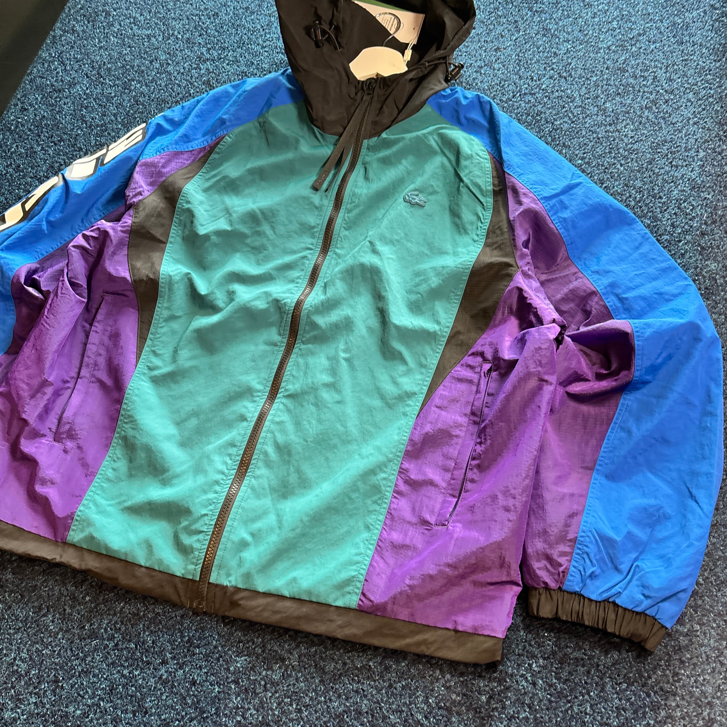 LA CROC WATER RESISTANT JACKET COLOUR BLOCK