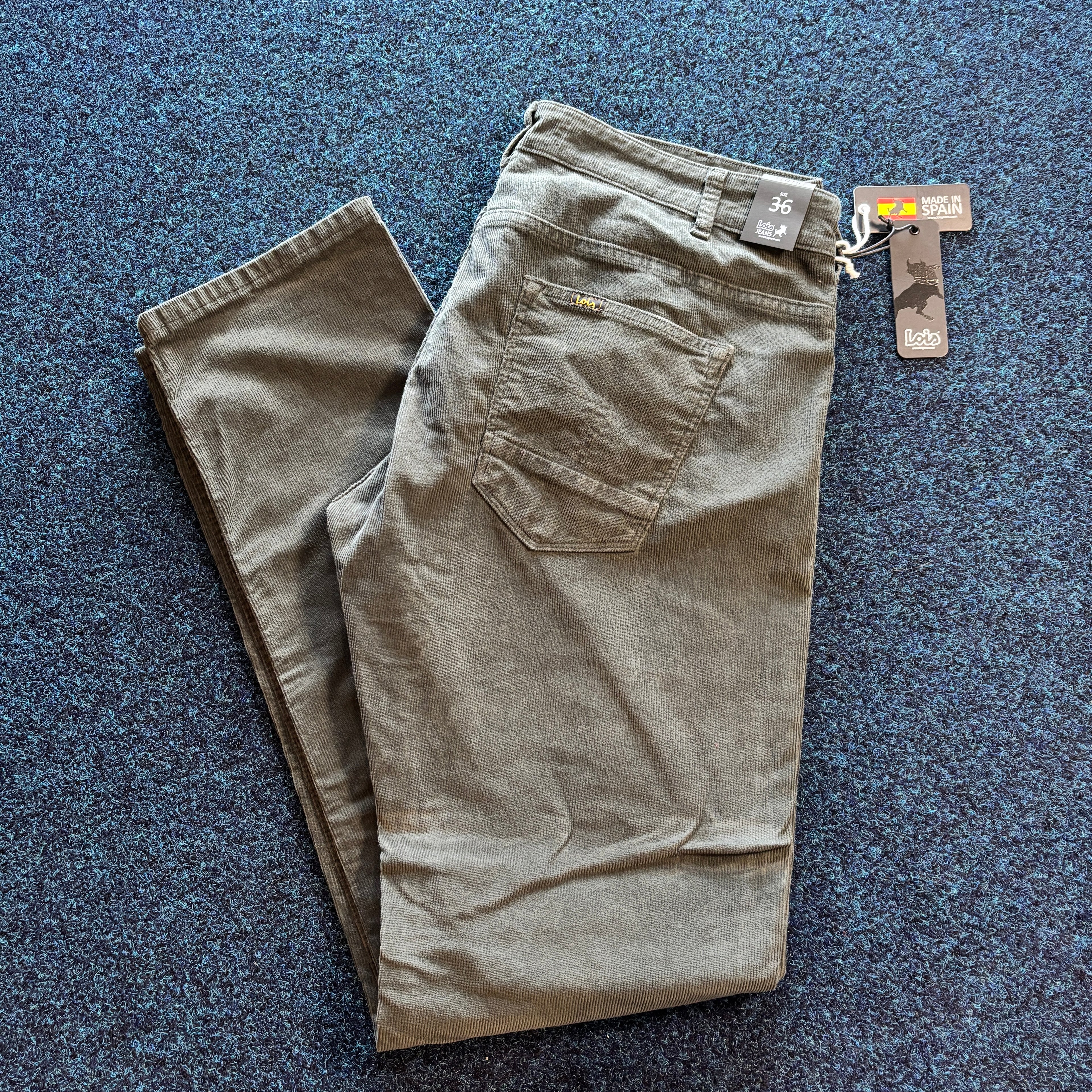 LOIS CORDS MADE IN SPAIN GREY