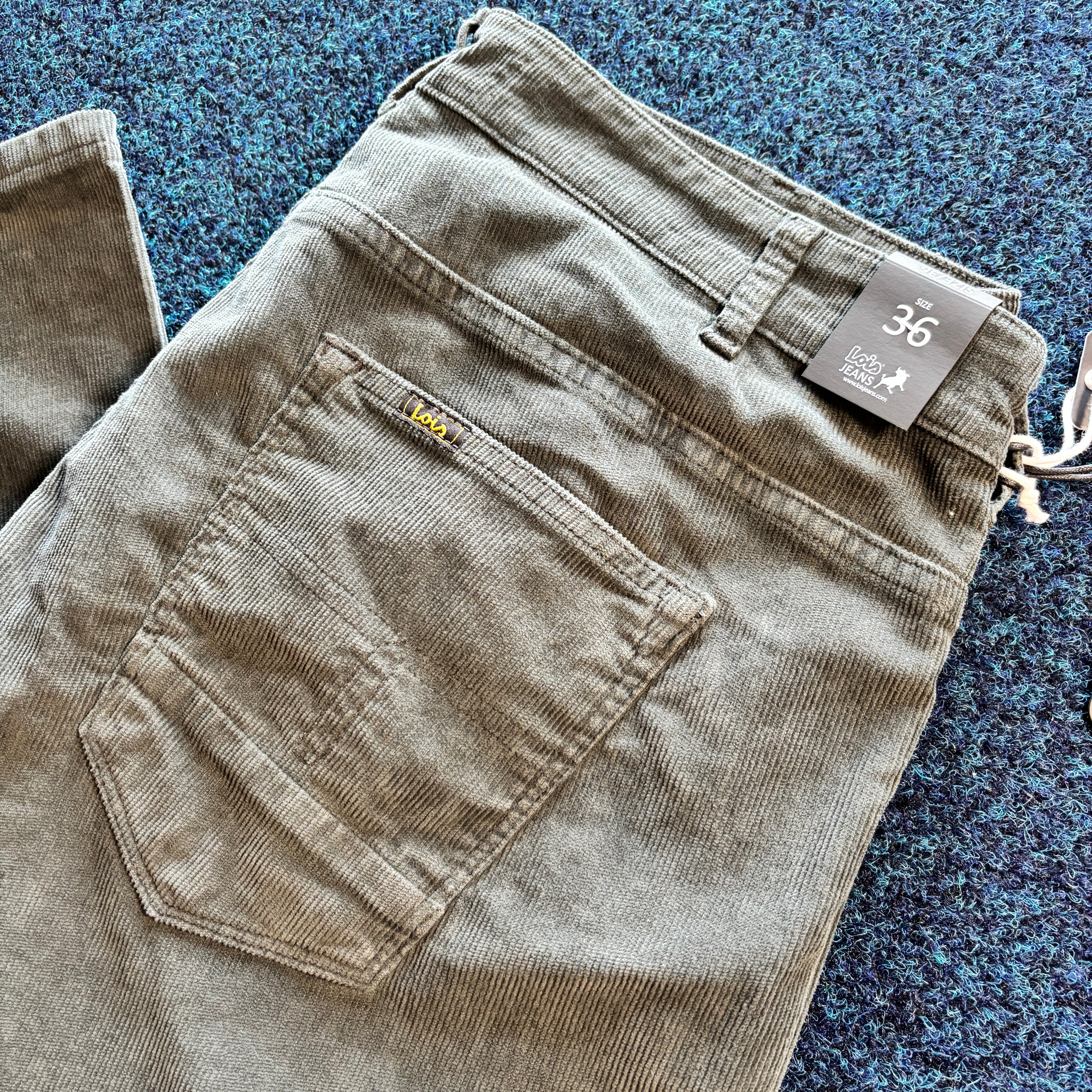 LOIS CORDS MADE IN SPAIN GREY