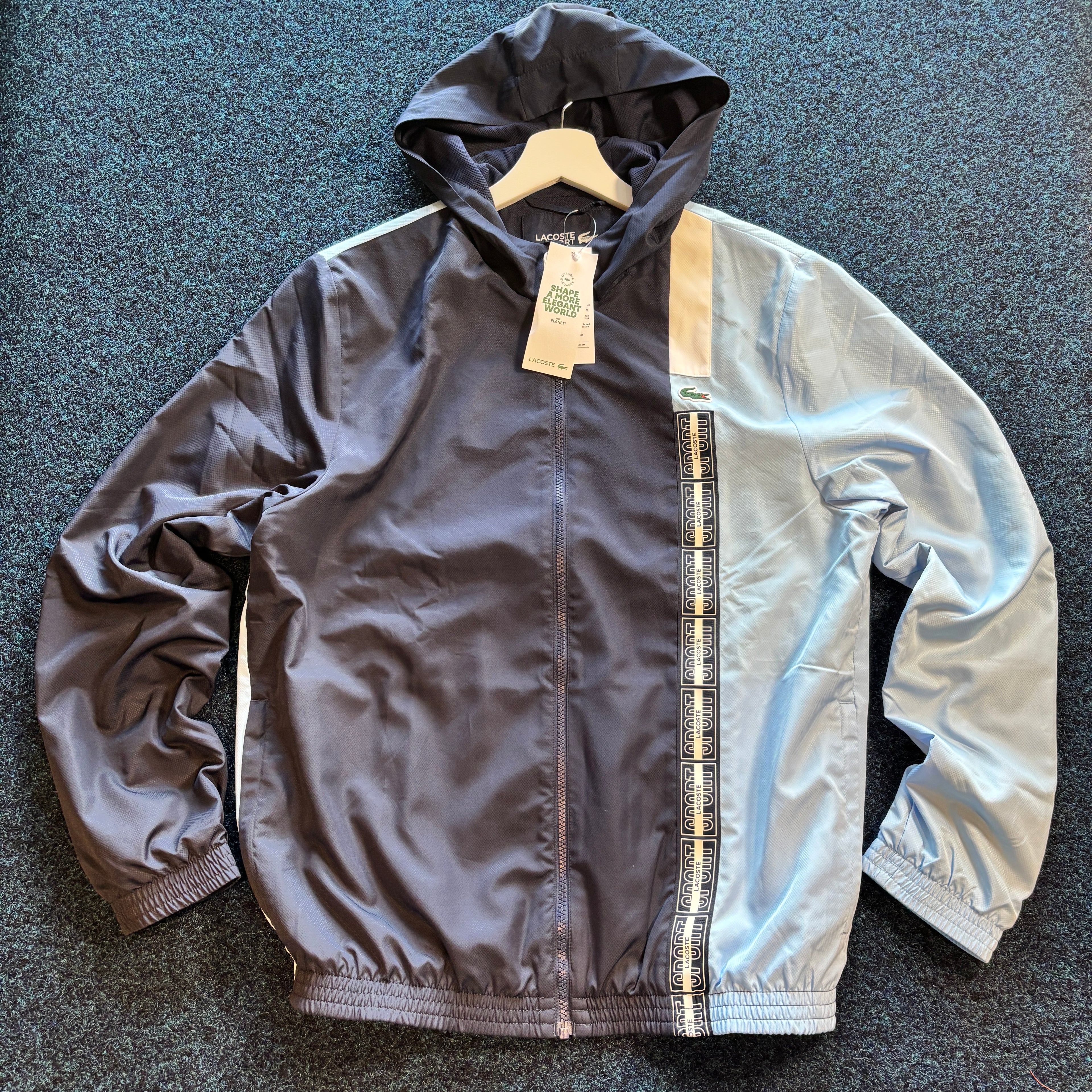 LA CROC SPORT TRACK JACKET BLUE