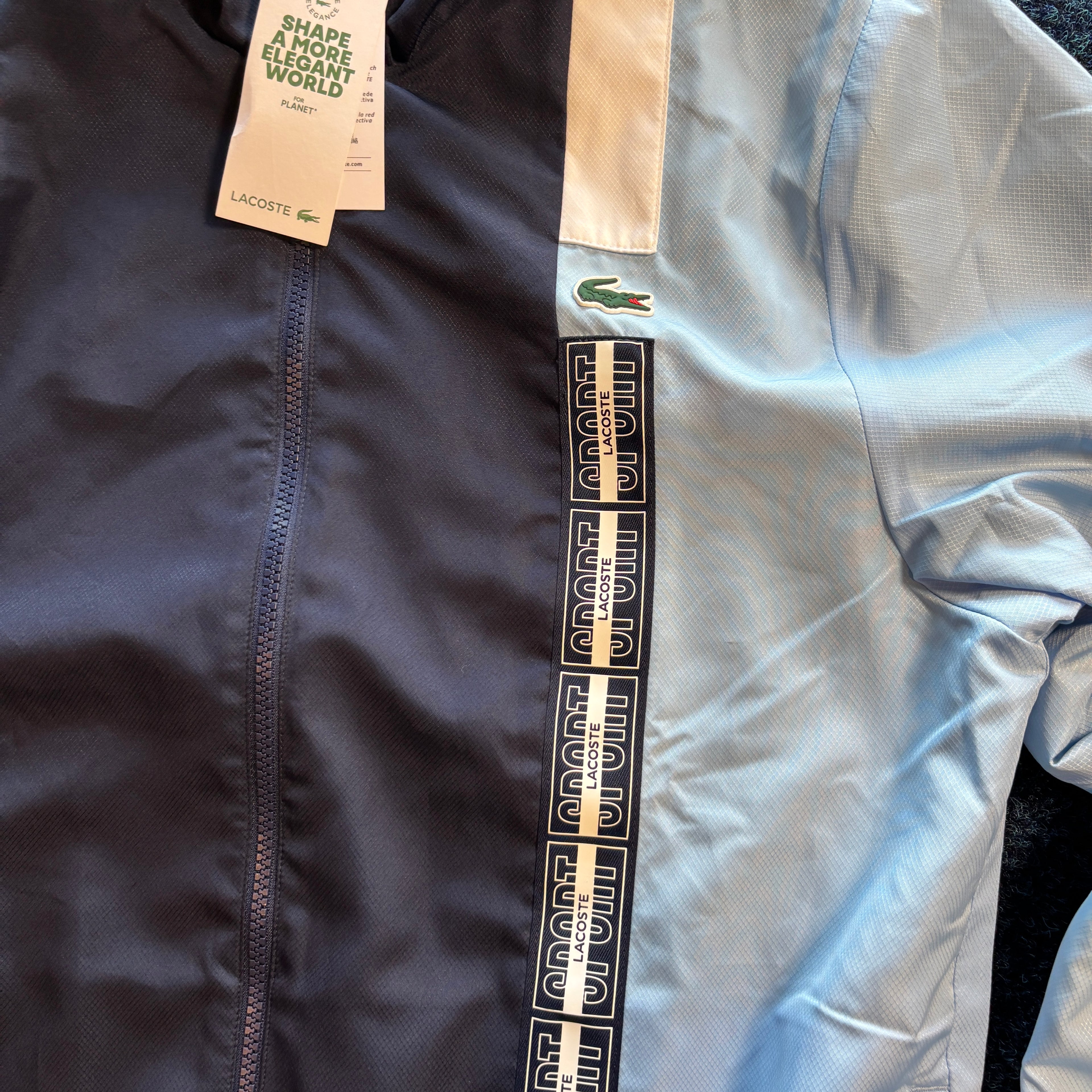 LA CROC SPORT TRACK JACKET BLUE