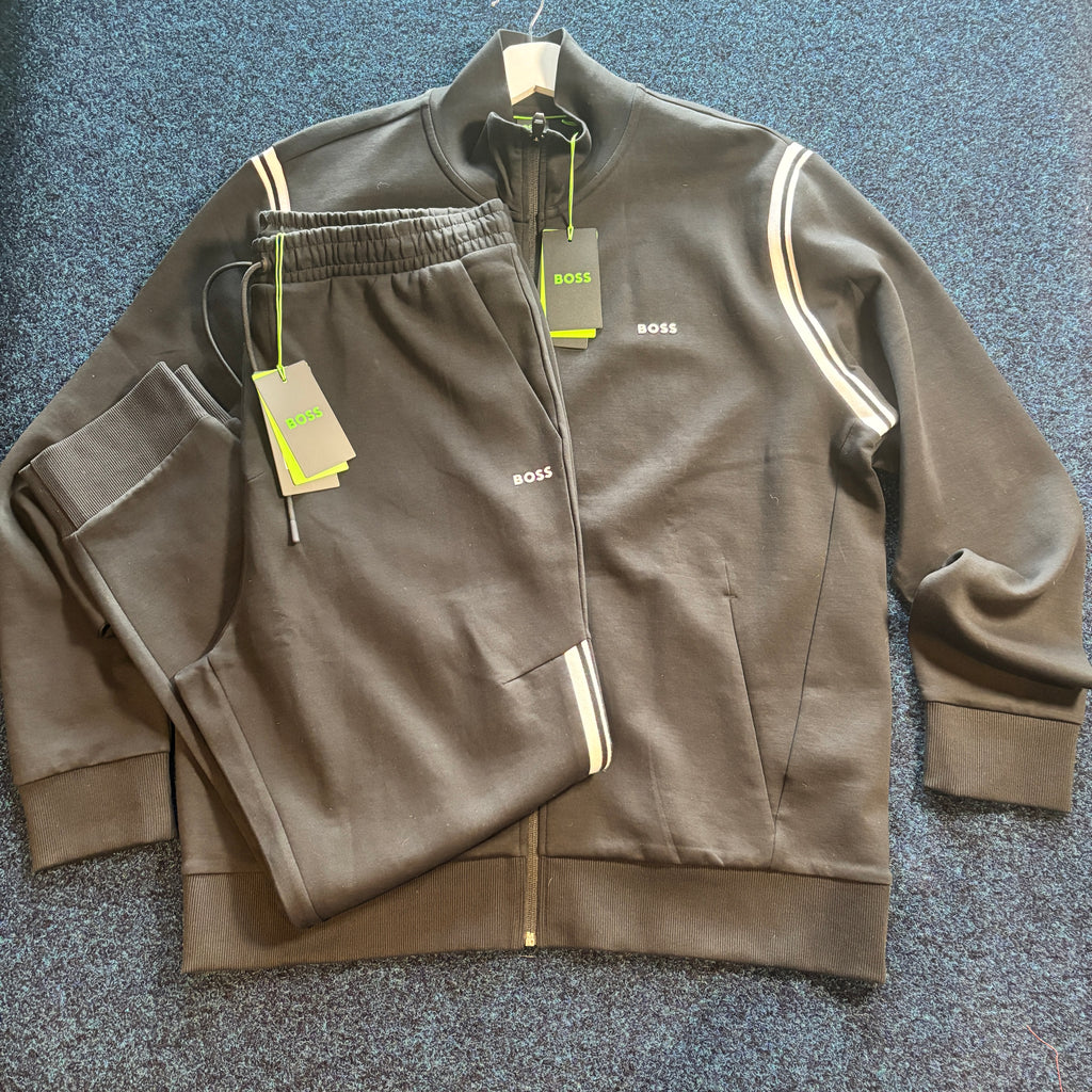 BOSS FULL TRACKSUIT BLACK