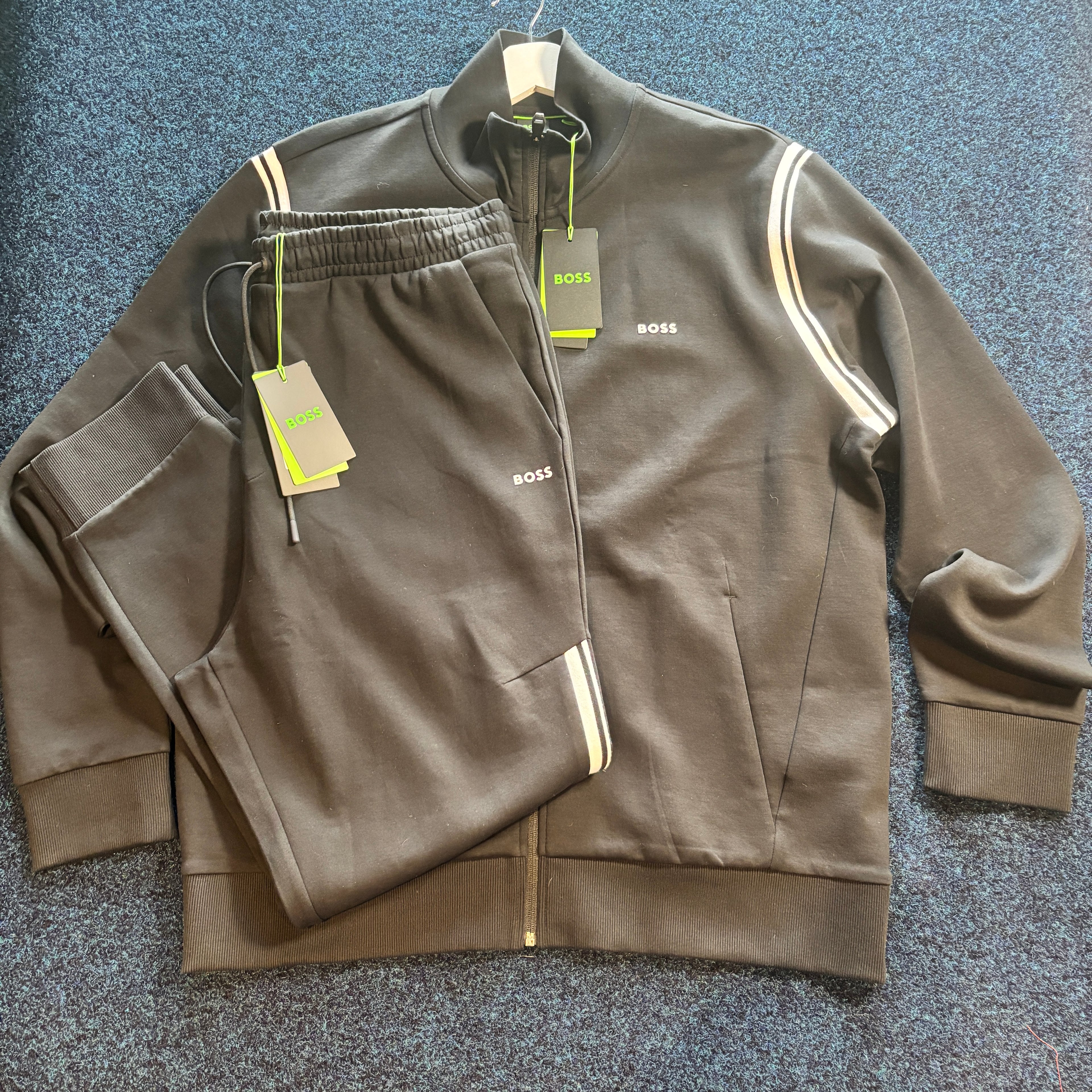 BOSS FULL TRACKSUIT BLACK