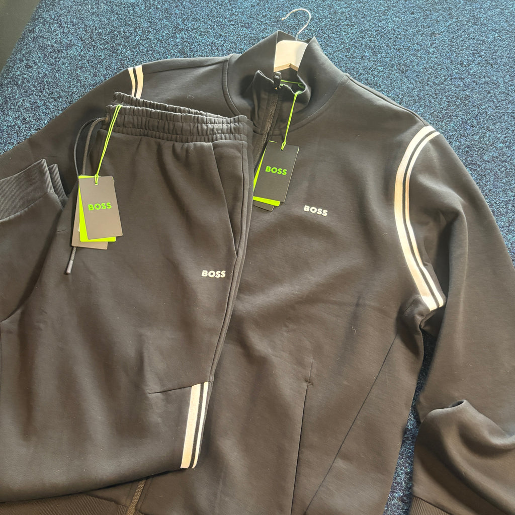 BOSS FULL TRACKSUIT BLACK