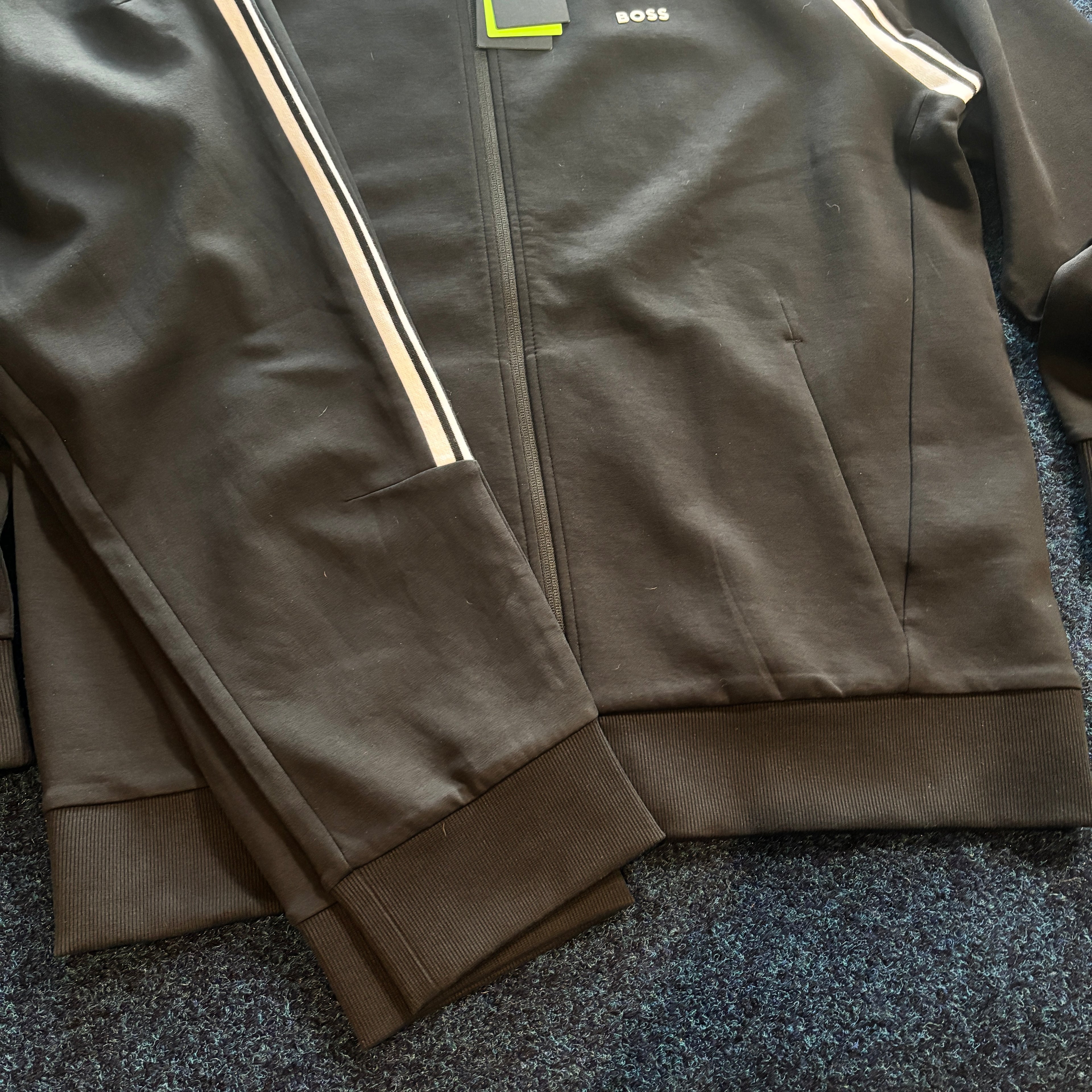 BOSS FULL TRACKSUIT BLACK