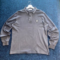 SI LONG SLEEVE POLO SHIRT NAVY