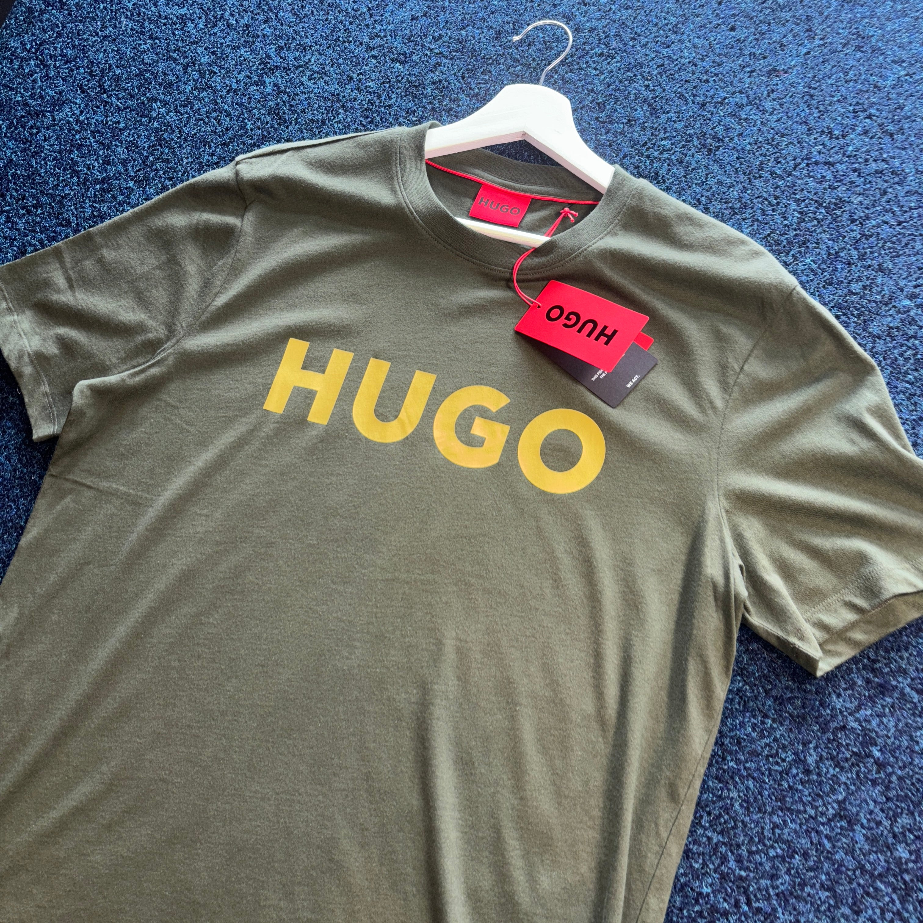 HUGO CLASSIC T SHIRT KHAKI
