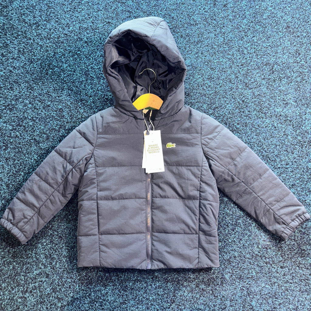 CROC PUFFER JACKET NAVY