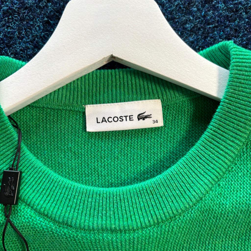 CROC CREW NECK JUMPER GREEN