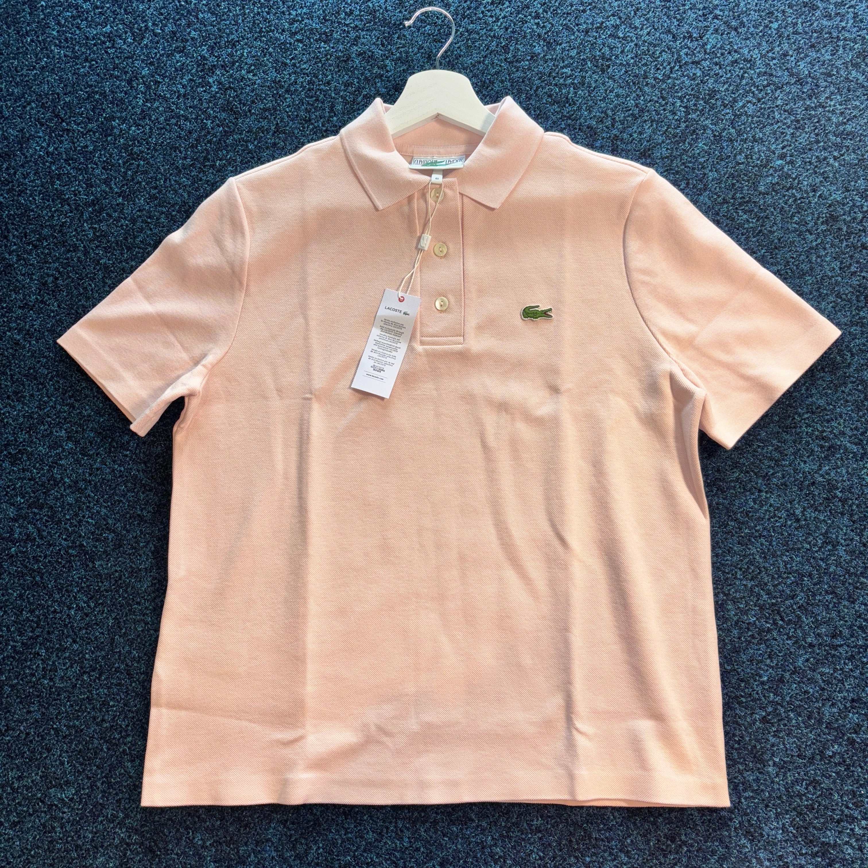 CROC ARCHIVE POLO SHIRT PINK