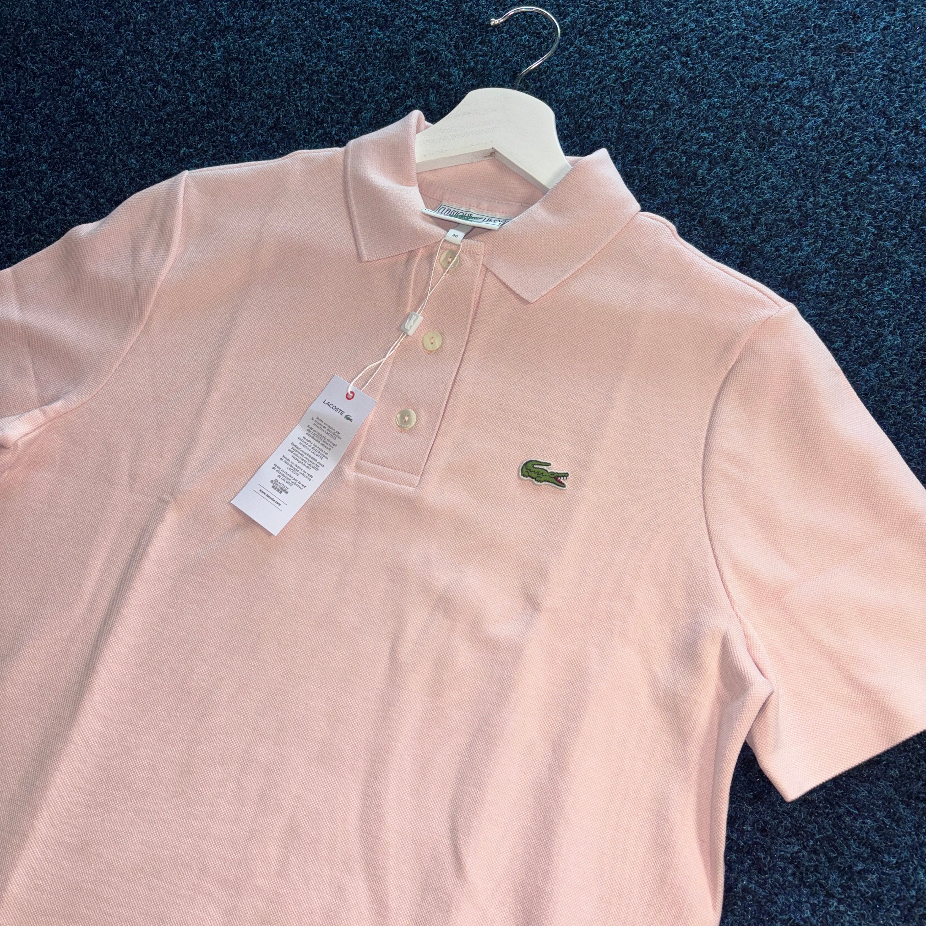 CROC ARCHIVE POLO SHIRT PINK