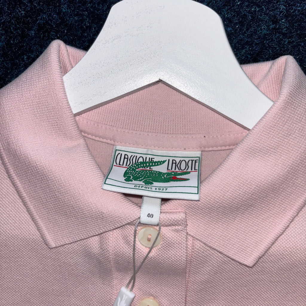 CROC ARCHIVE POLO SHIRT PINK