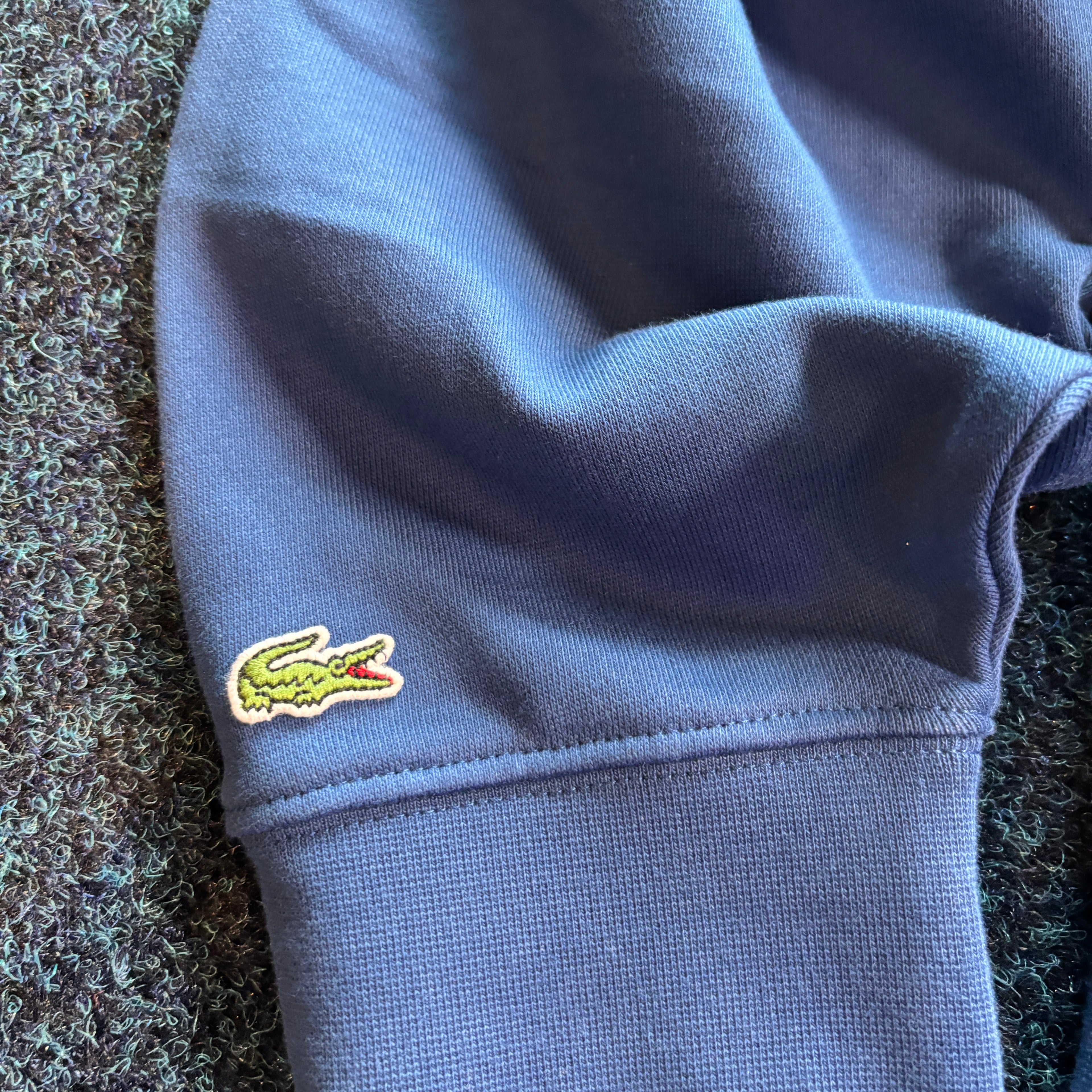 CROC OVERSIZED HOODIE BLUE