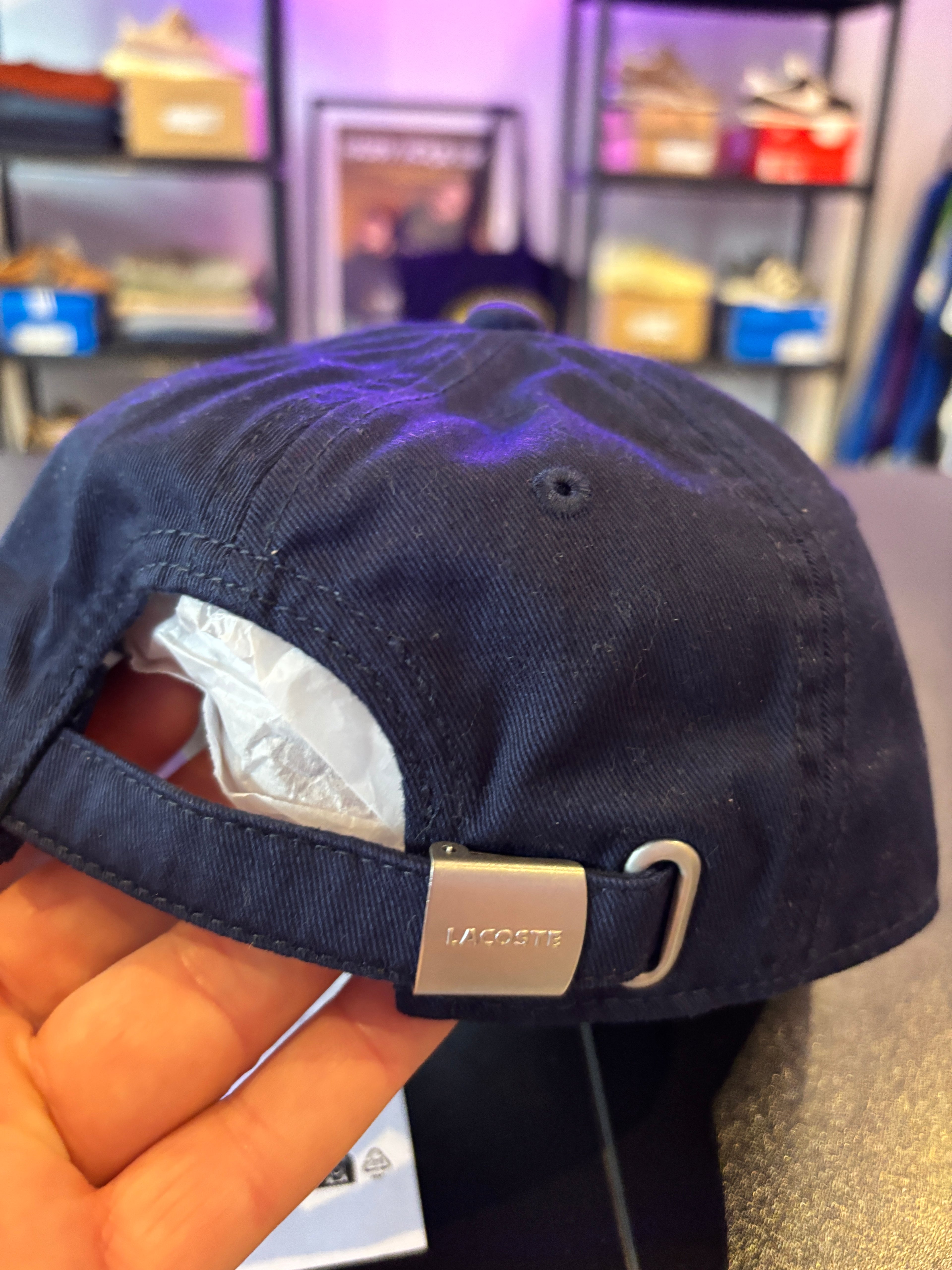 CROC GRAPHIC CAP NAVY 2-5 YEARS