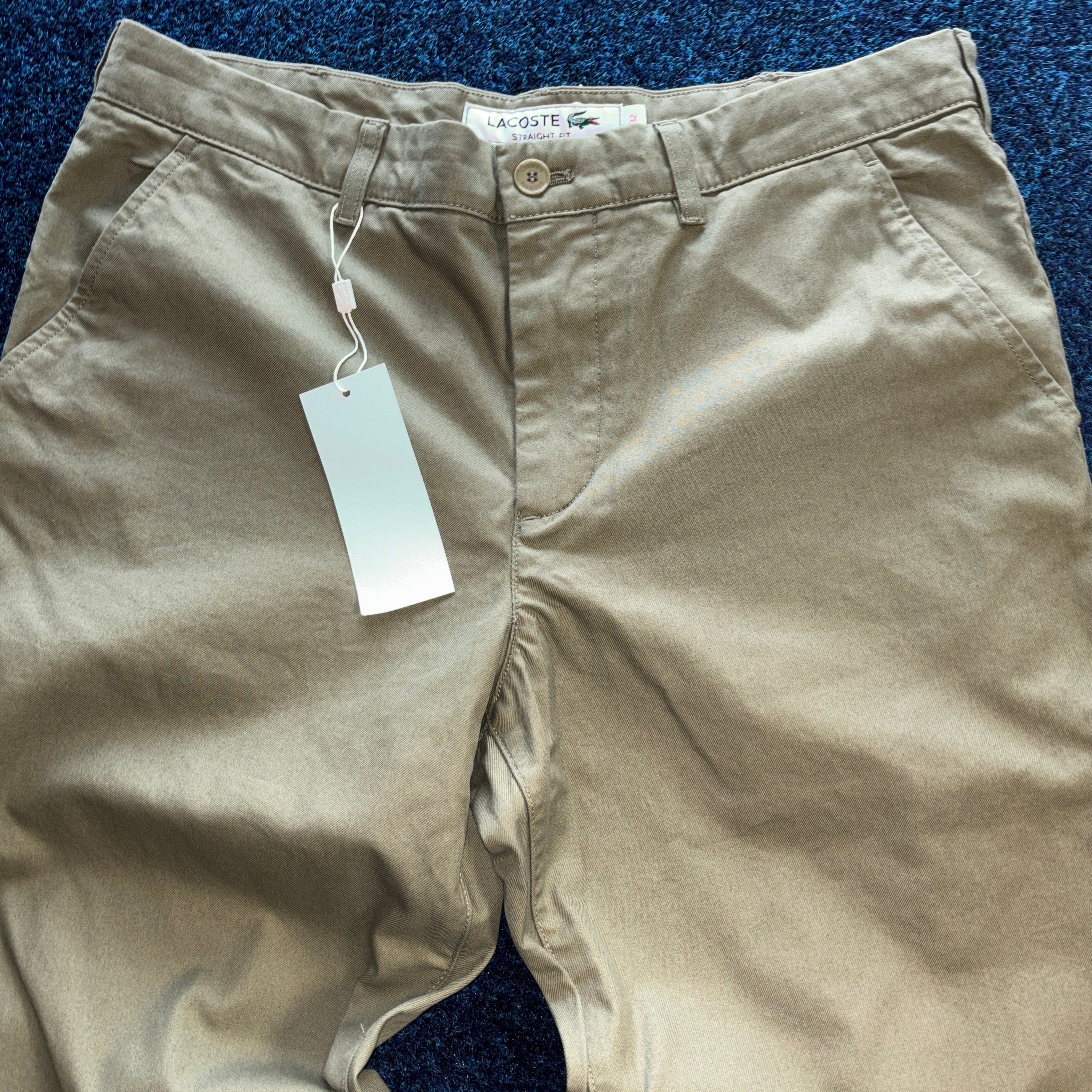 LA CROC CHINO STRAIGHT FIT KHAKI