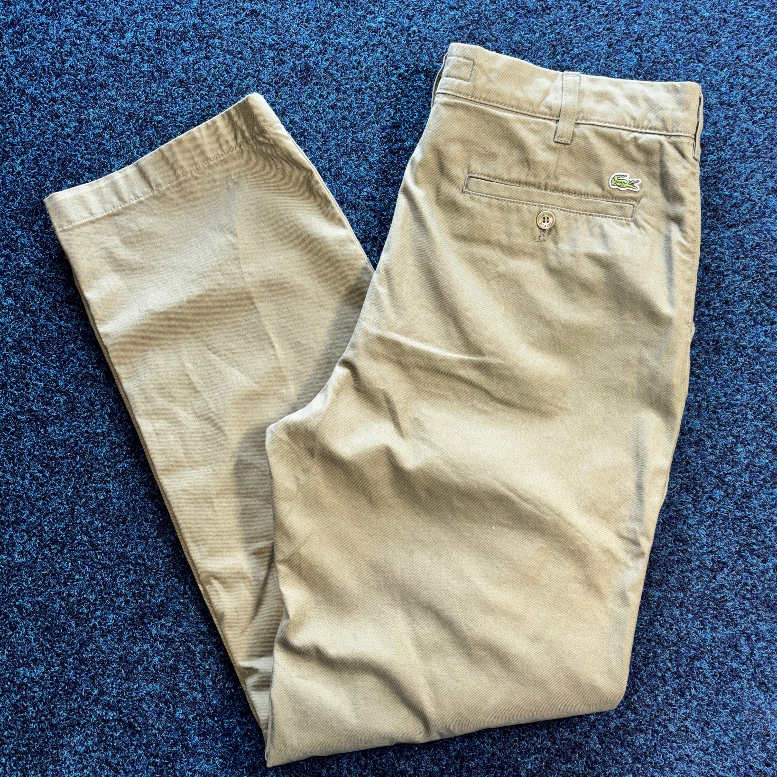 LA CROC CHINO STRAIGHT FIT KHAKI
