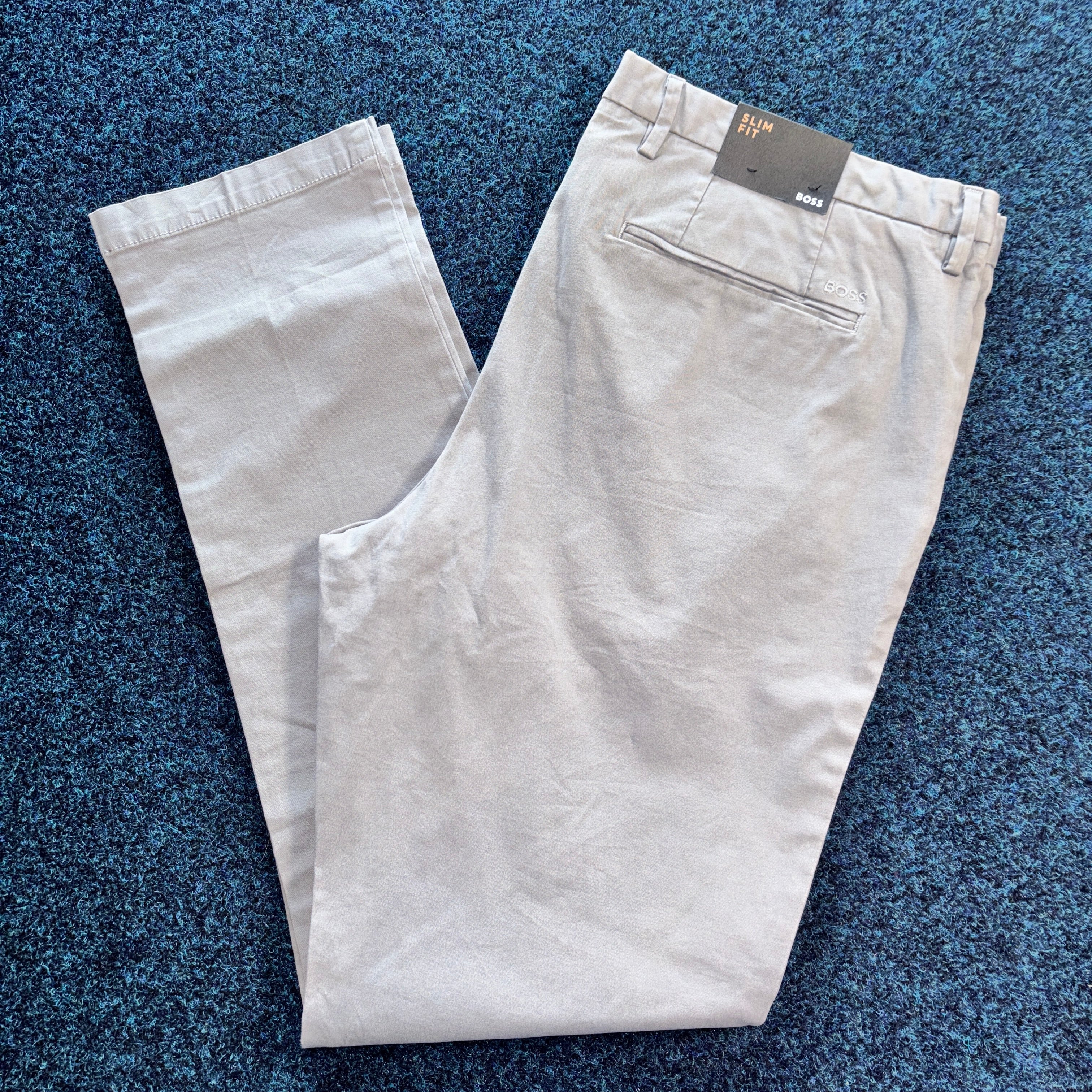 BOSS SLIM FIT CHINO GREY