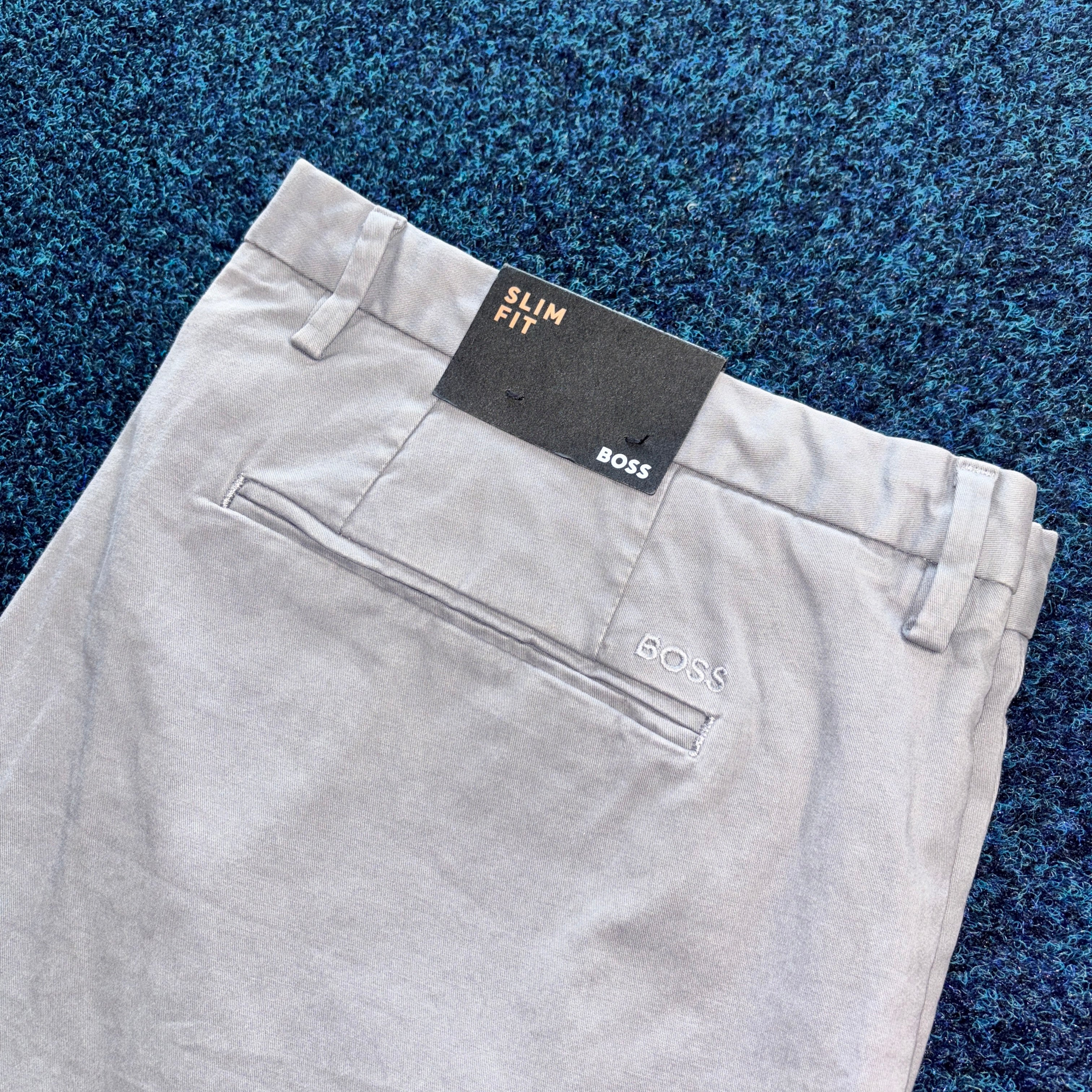 BOSS SLIM FIT CHINO GREY