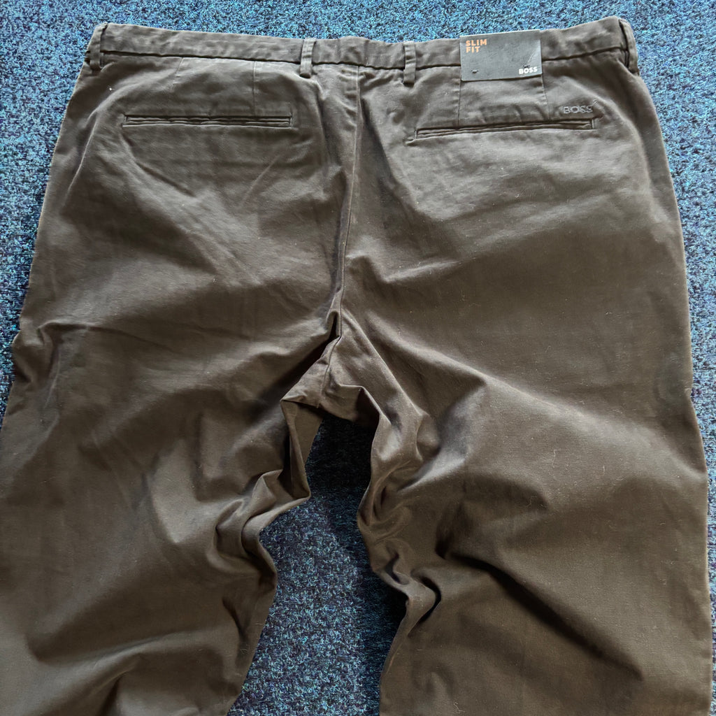 BOSS SLIM FIT CHINO BLACK
