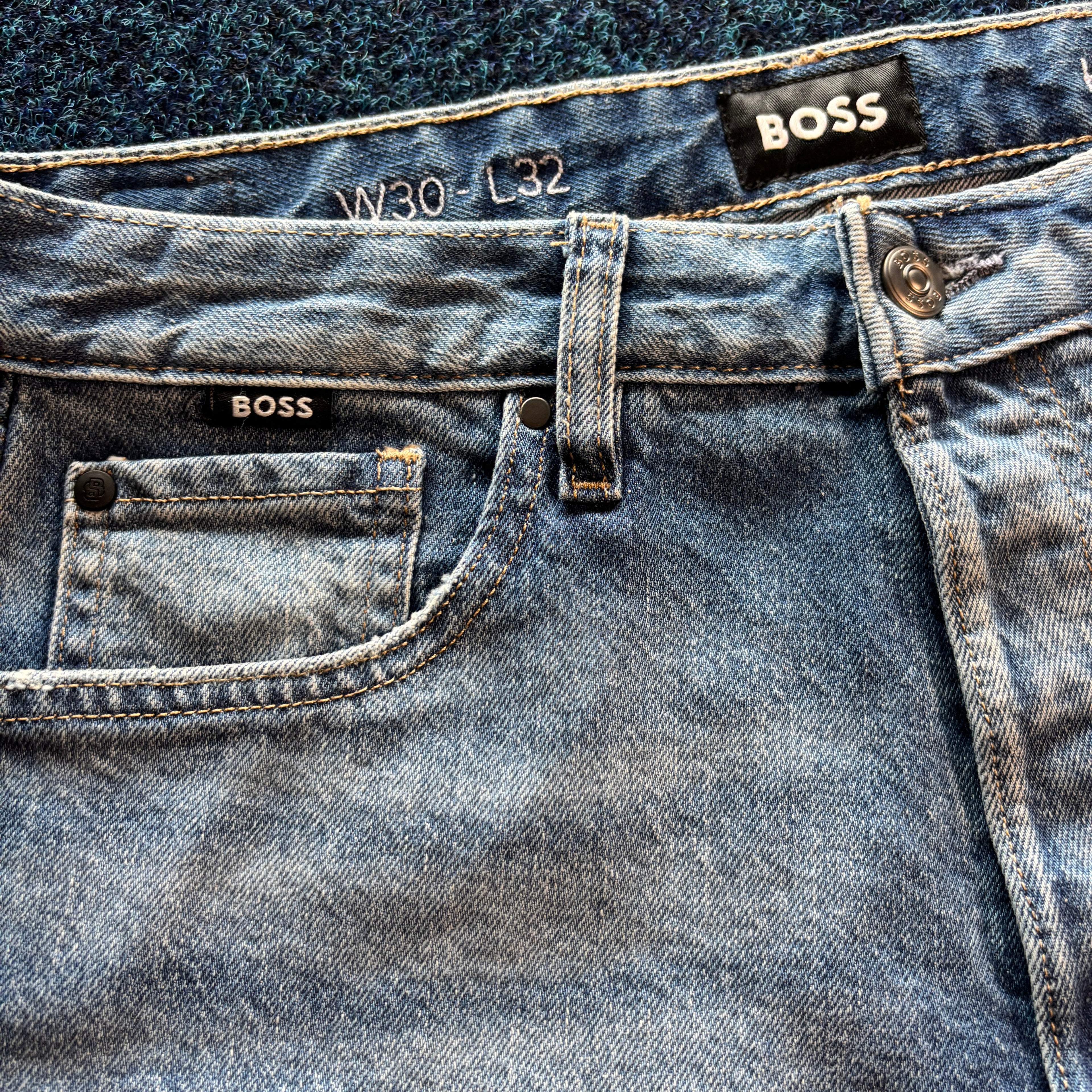 BOSS REGULAR FIT DENIMS