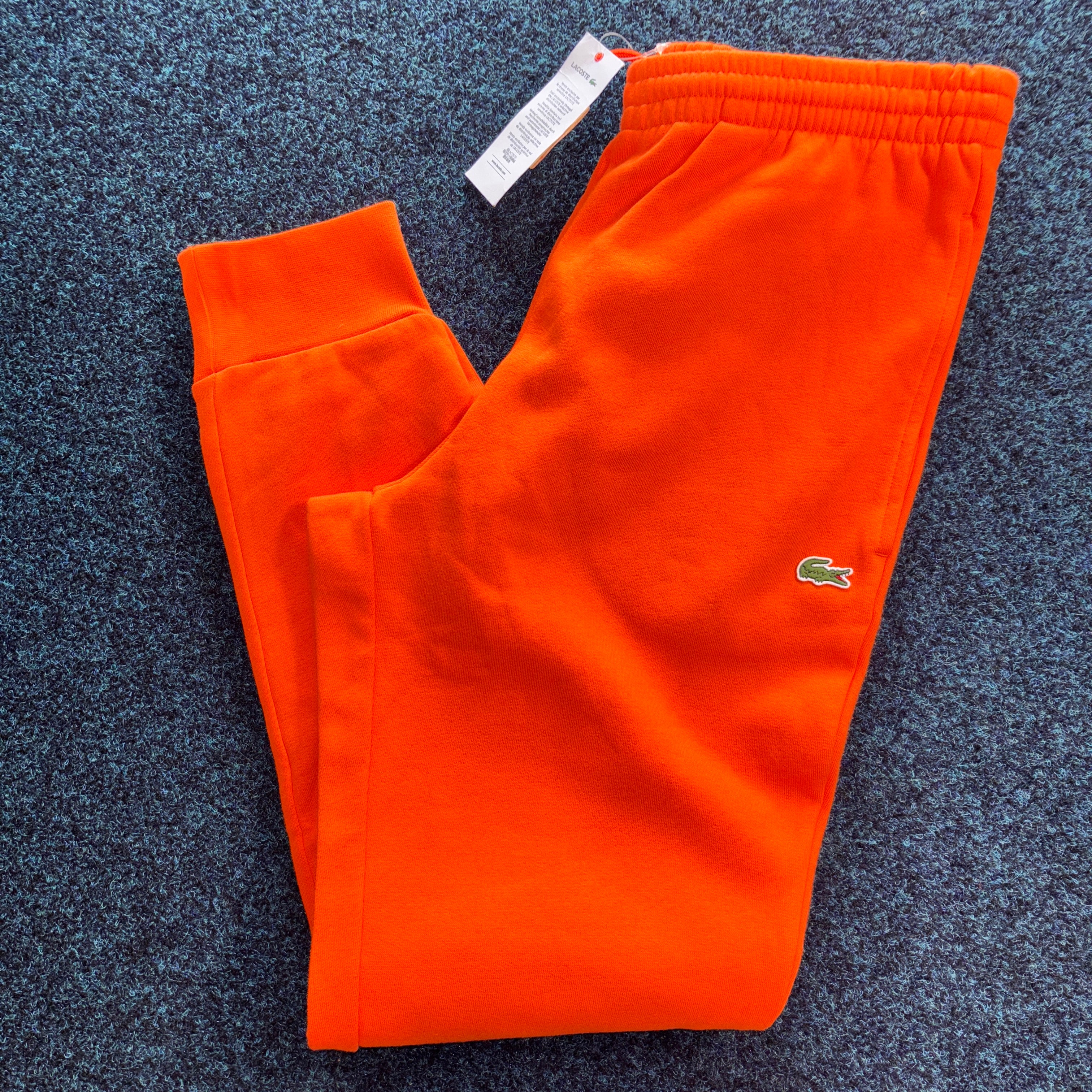 LA CROC TRACKSUIT BOTTOMS ORANGE