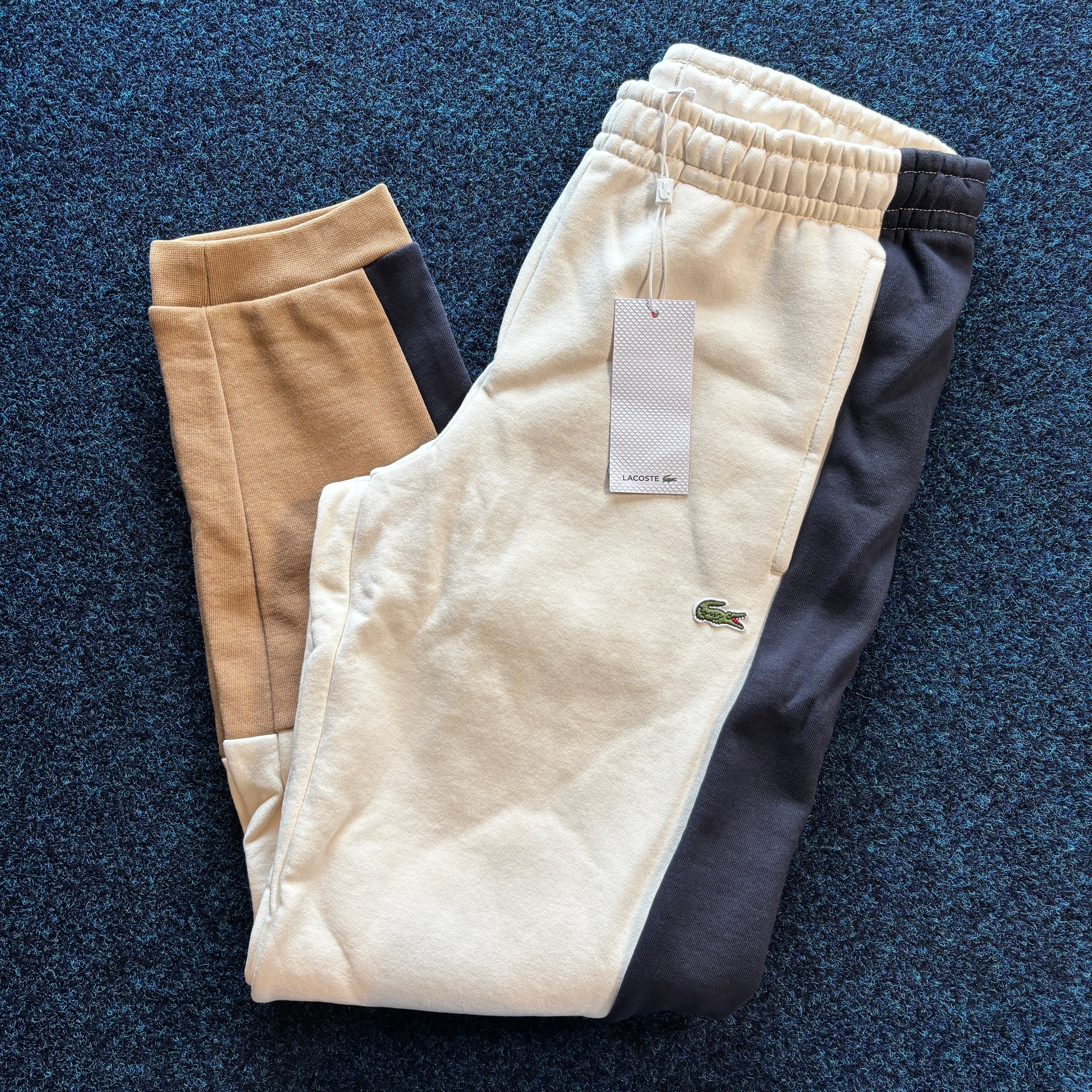 LA CROC TRACKSUIT BOTTOMS COLOUR BLOCK