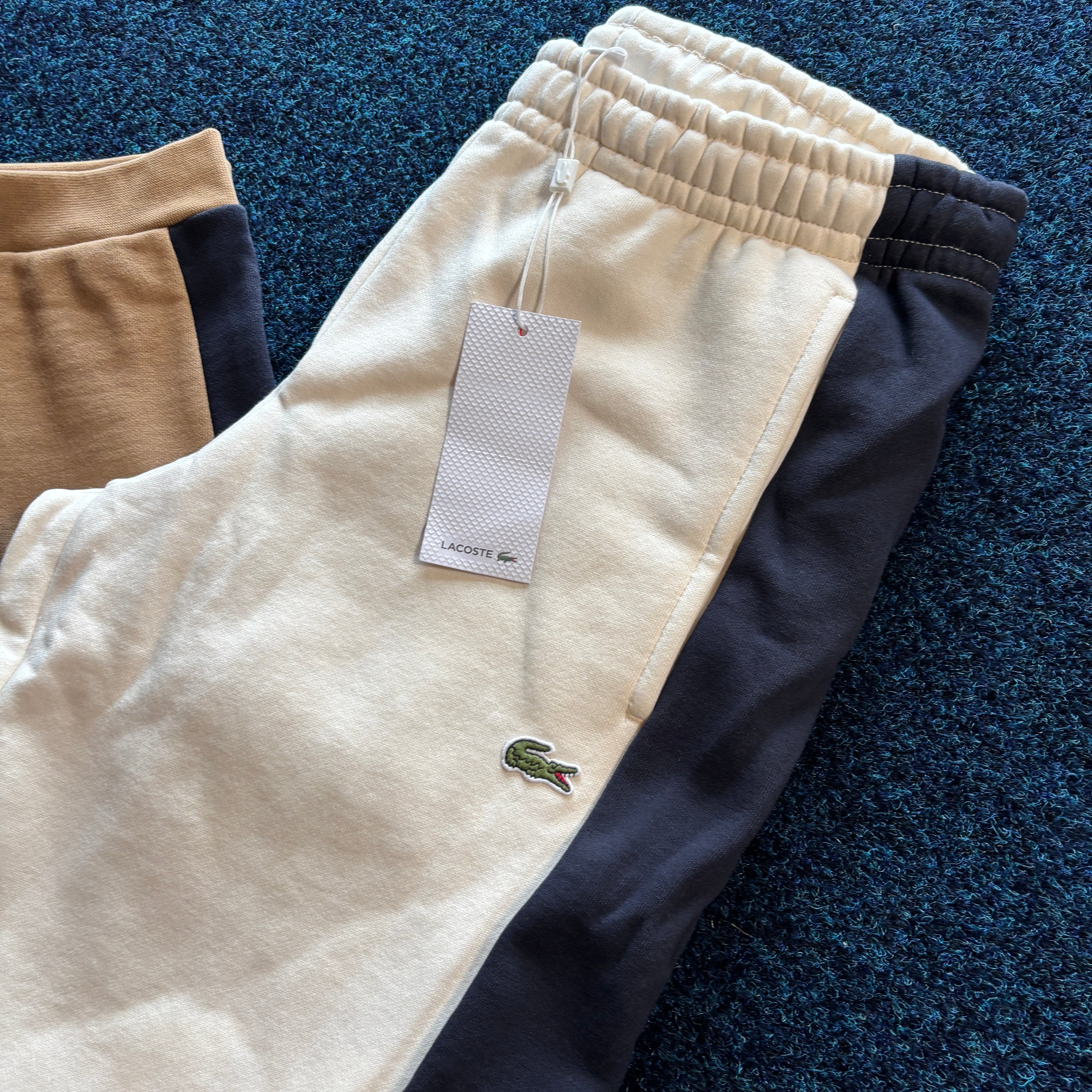 LA CROC TRACKSUIT BOTTOMS COLOUR BLOCK