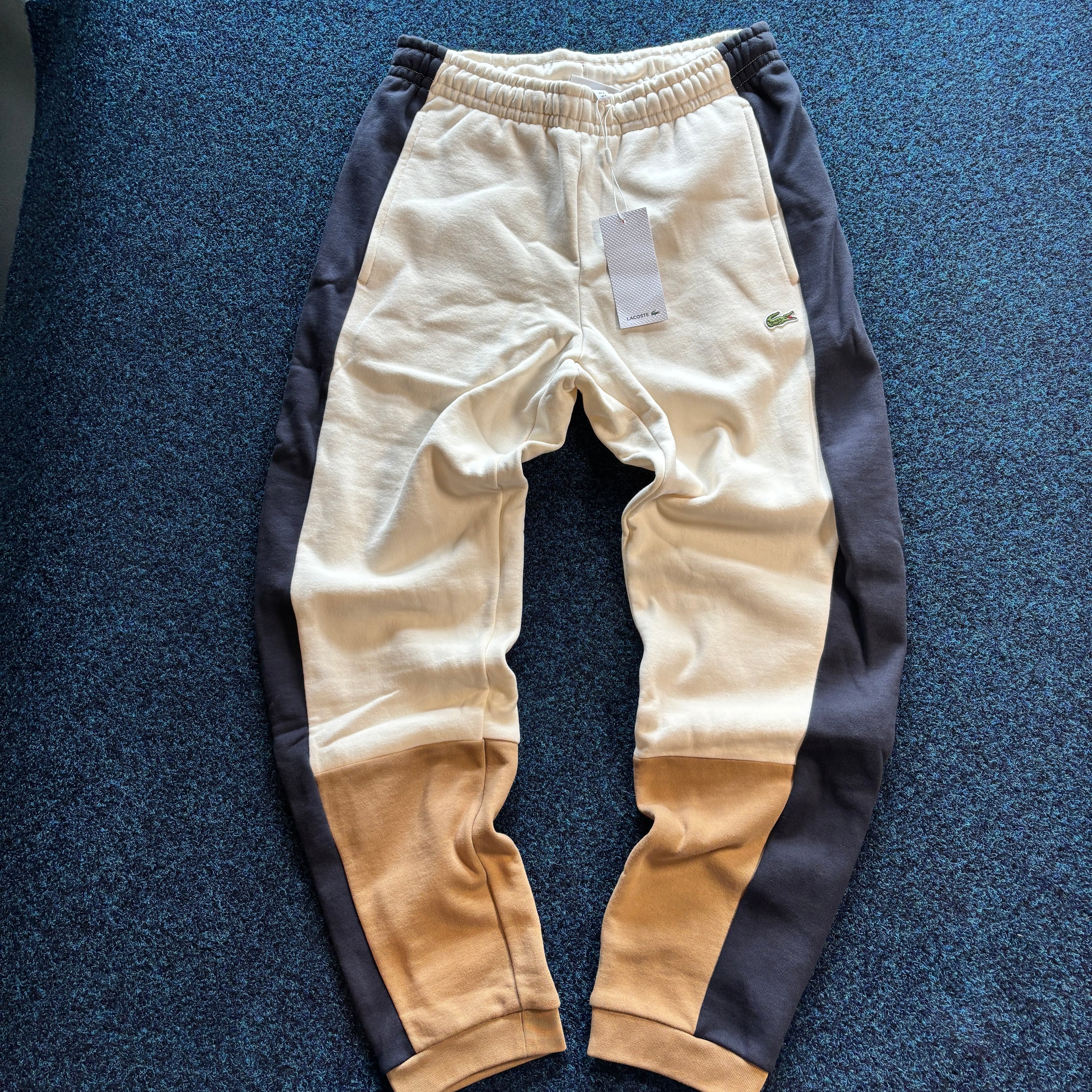 LA CROC TRACKSUIT BOTTOMS COLOUR BLOCK