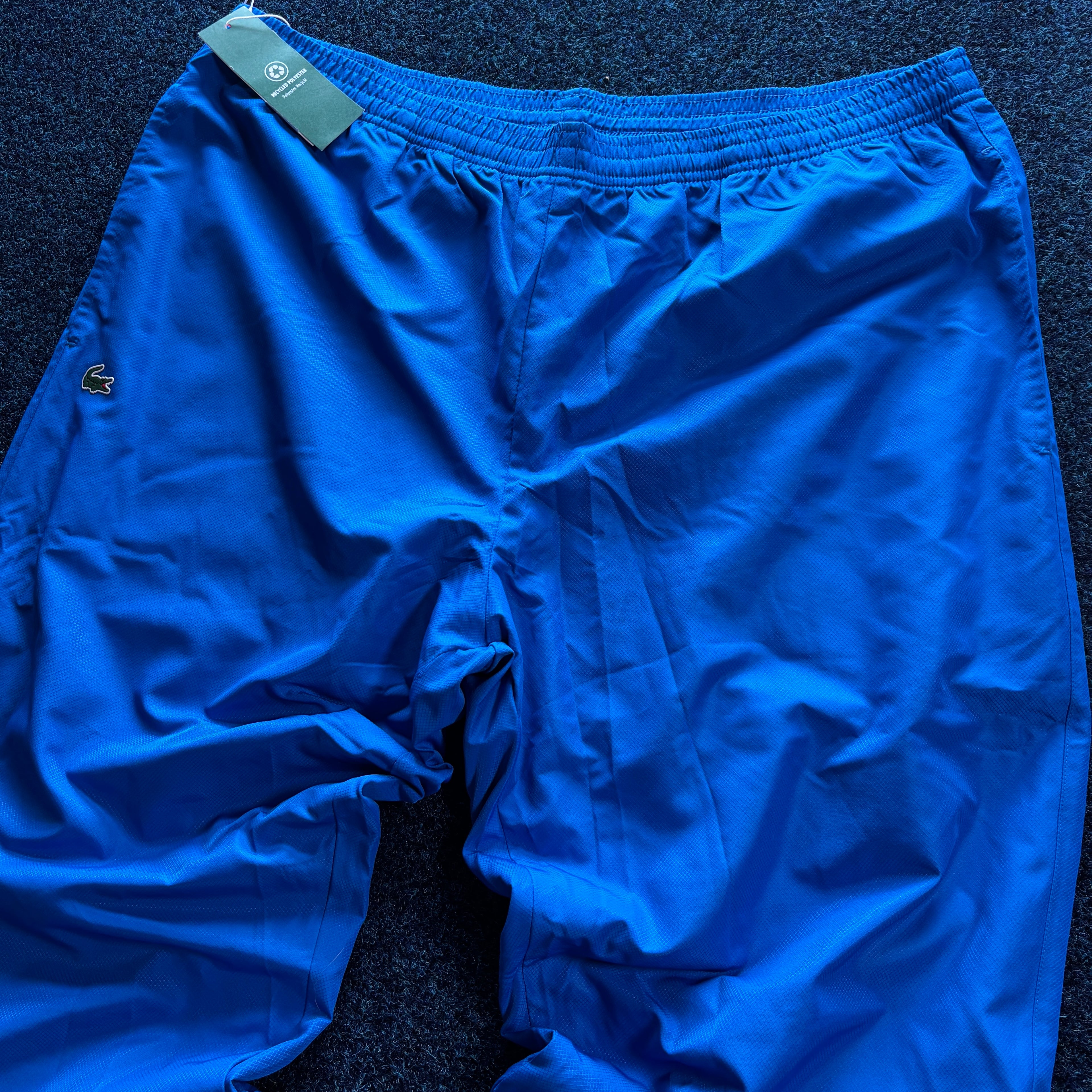 LA CROC SPORT TRACKSUIT BOTTOMS BLUE