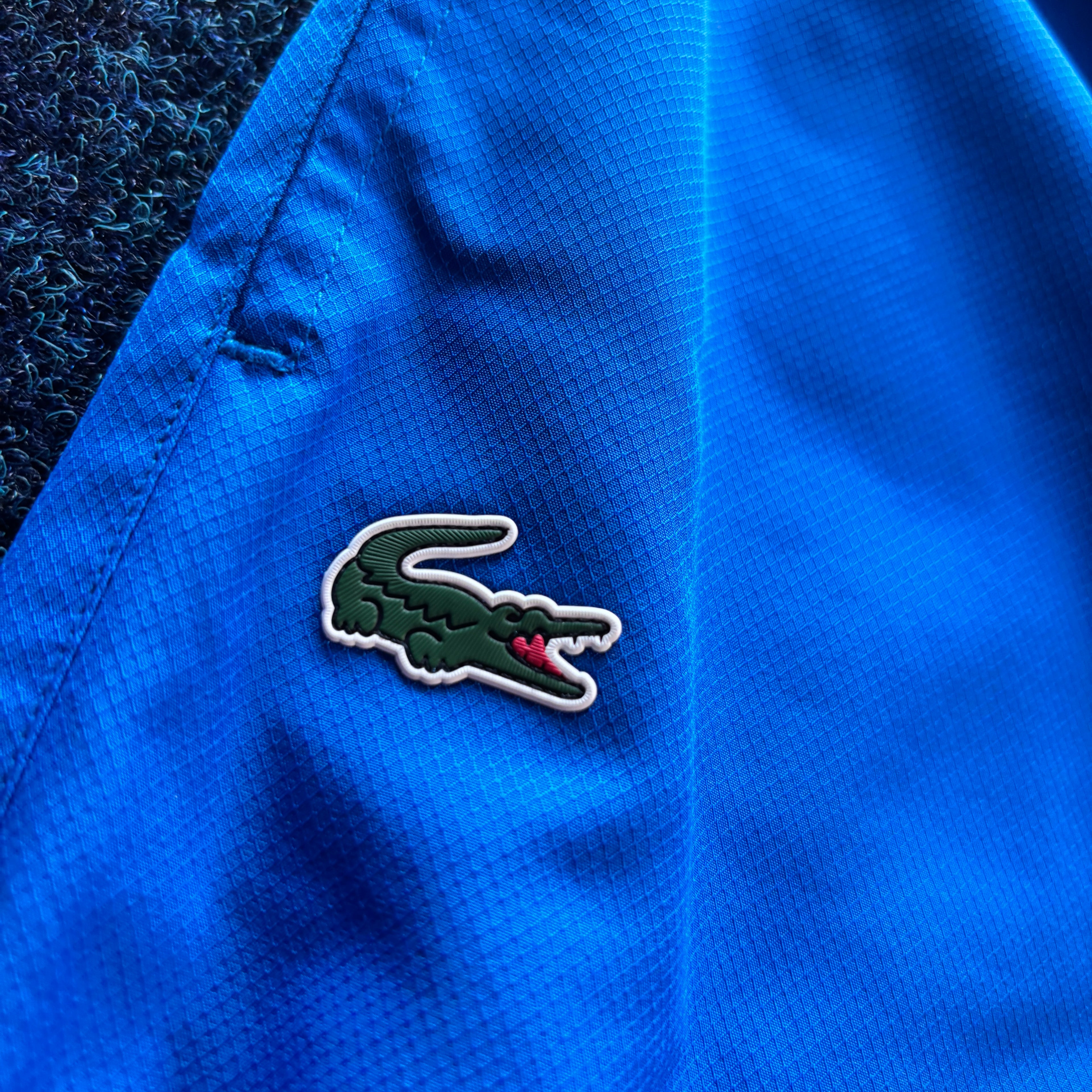 LA CROC SPORT TRACKSUIT BOTTOMS BLUE