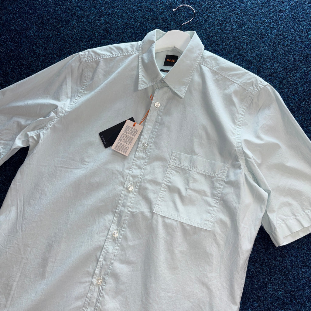 BOSS ORANGE S/S SHIRT MINT