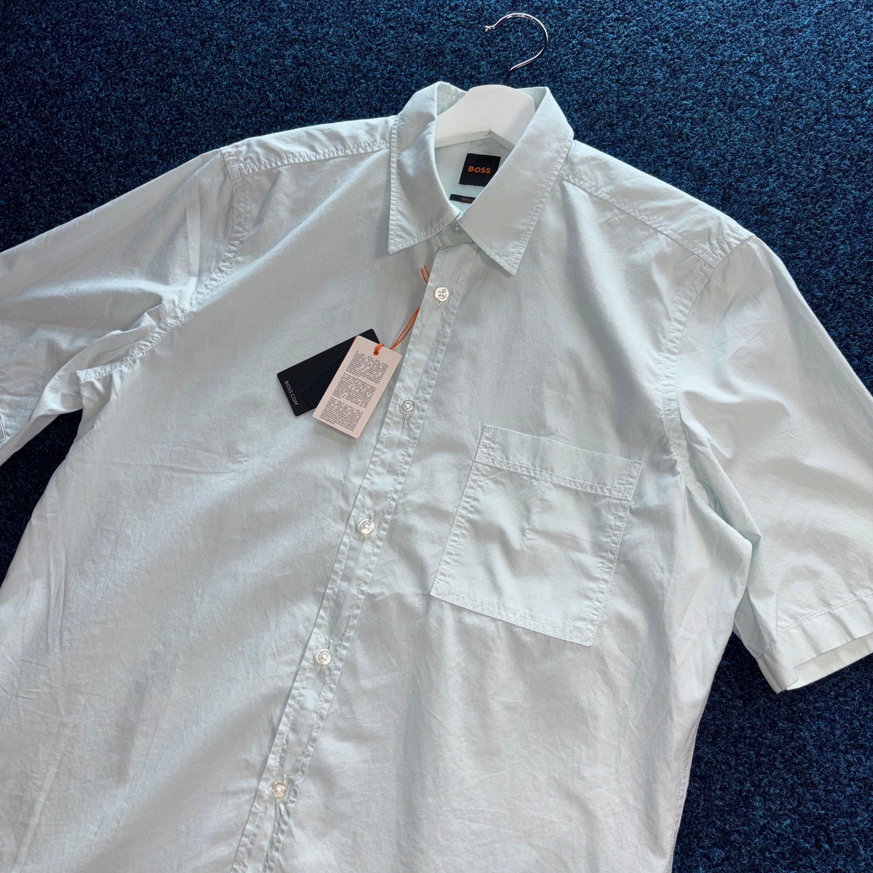 BOSS ORANGE S/S SHIRT MINT