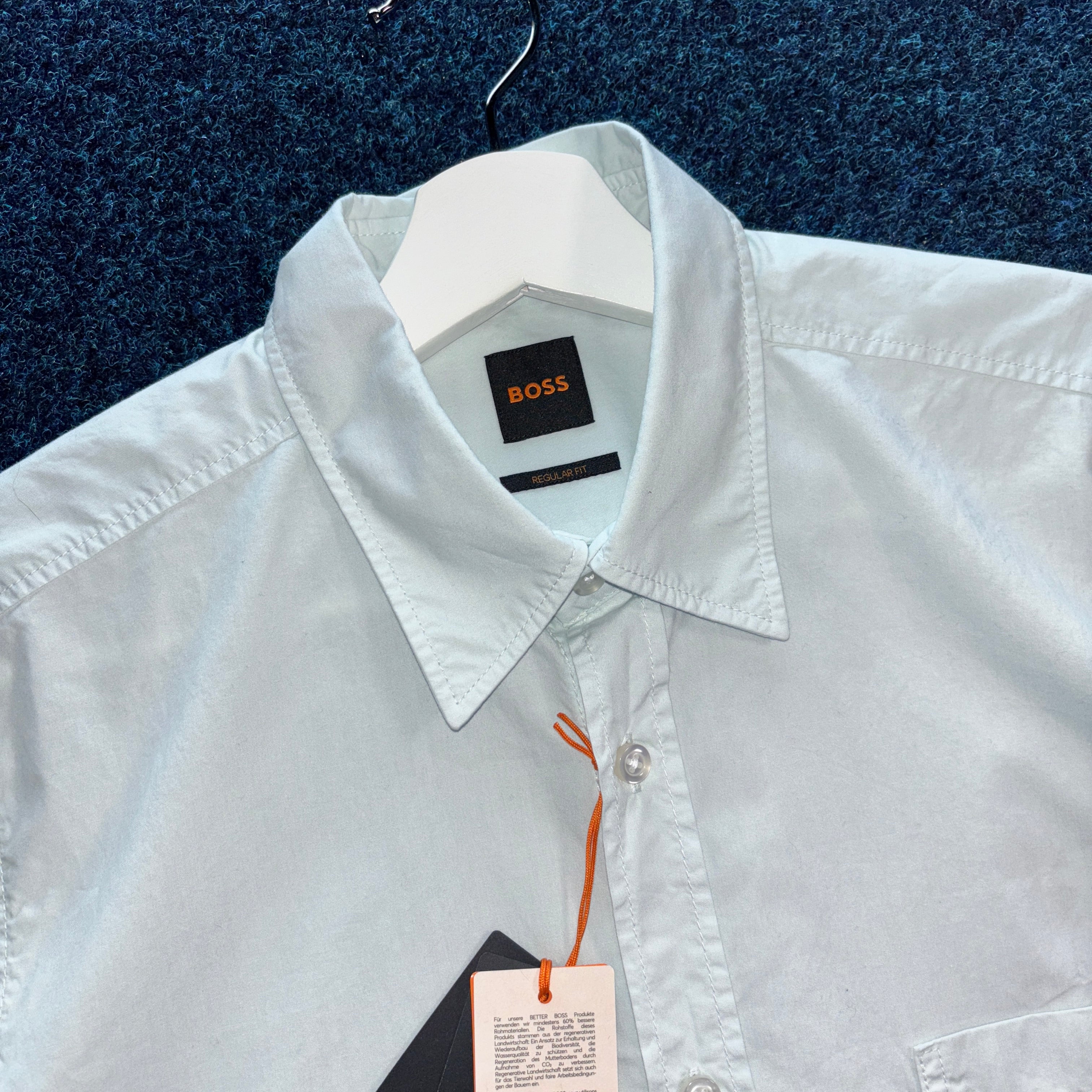 BOSS ORANGE S/S SHIRT MINT