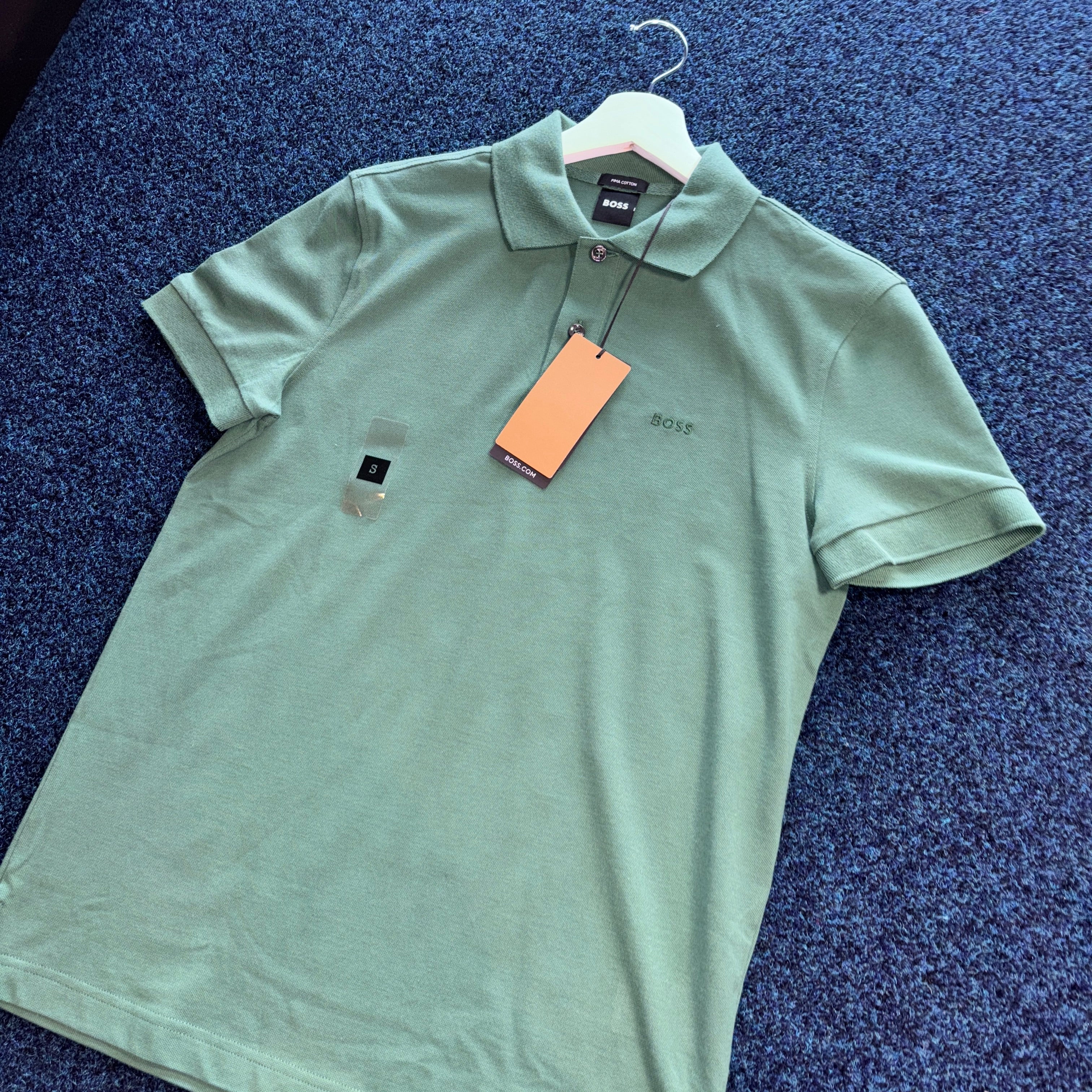 BOSS S/S POLO SHIRT GREEN