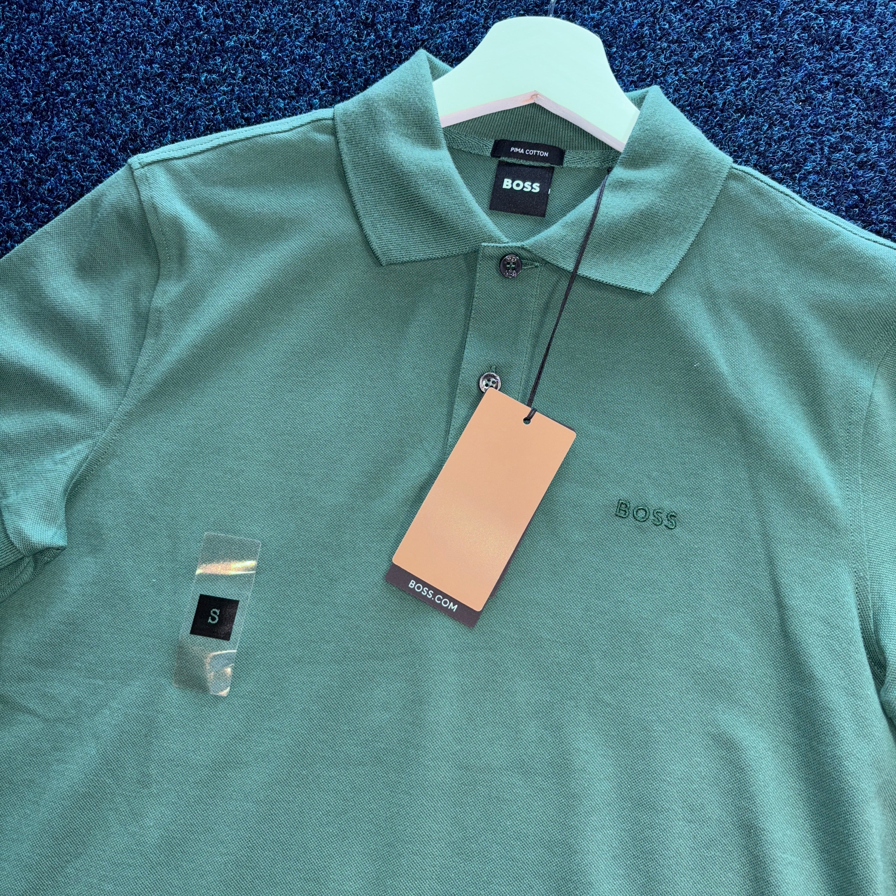 BOSS S/S POLO SHIRT GREEN