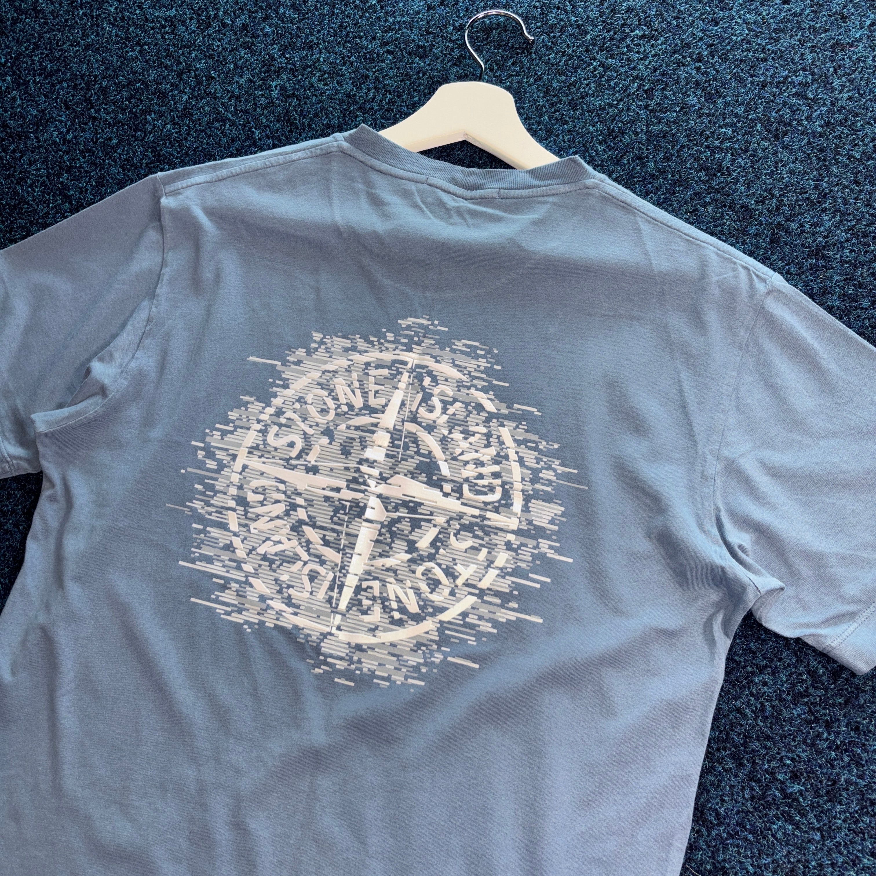 SI BACK GRAPHIC T SHIRT BLUE