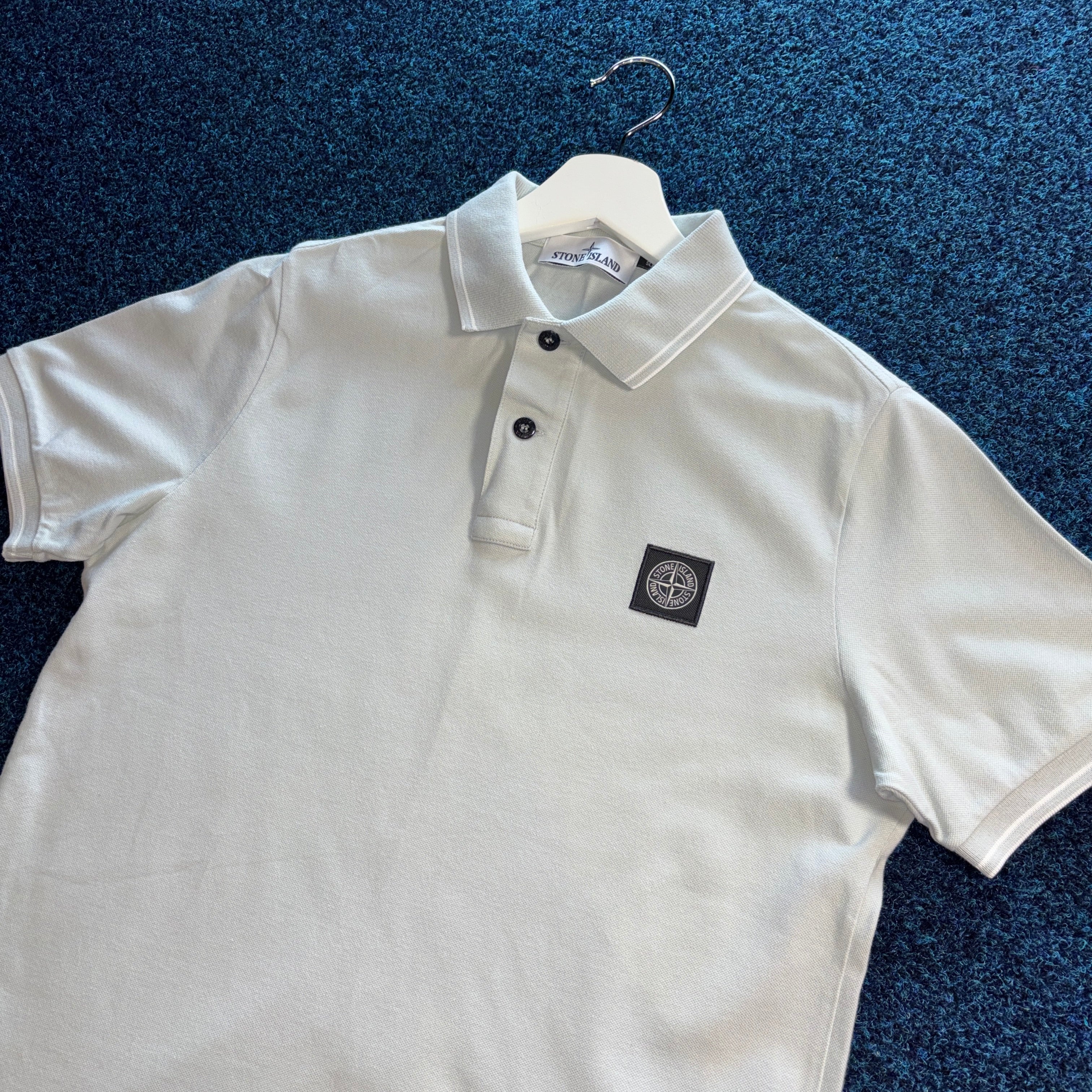 SI S/S POLO SHIRT PALE GREY