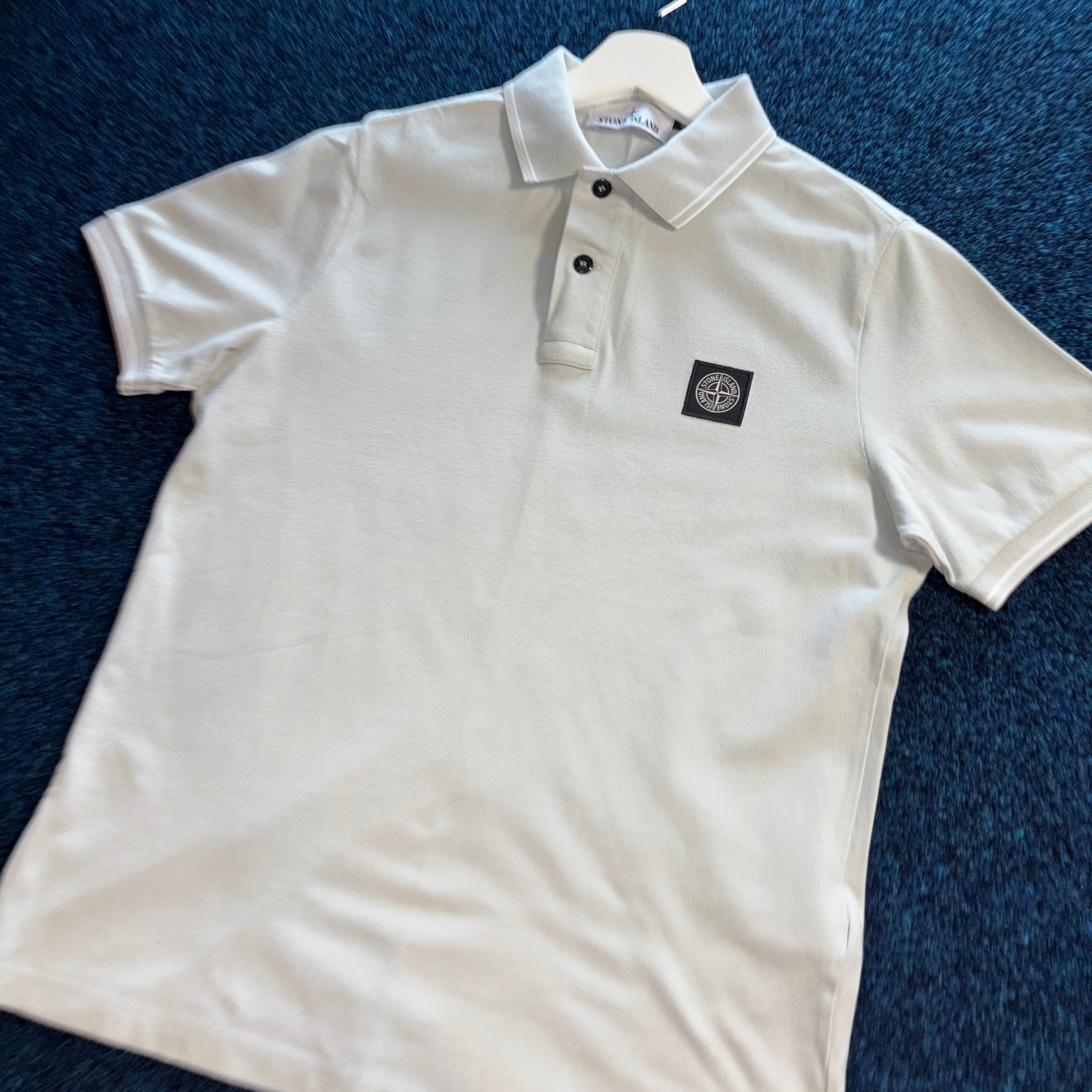 SI S/S POLO SHIRT PALE GREY