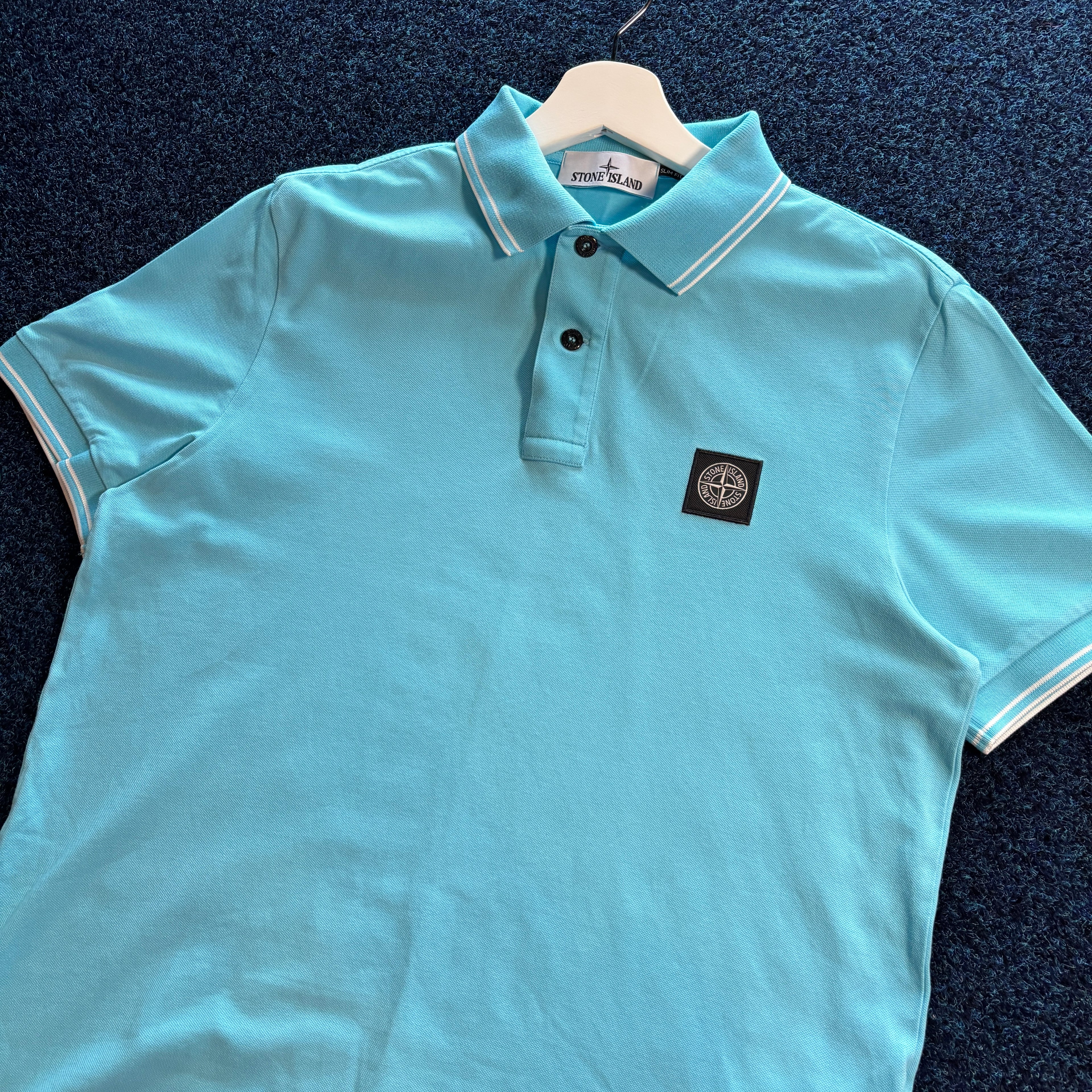 SI S/S POLO SHIRT BLUE