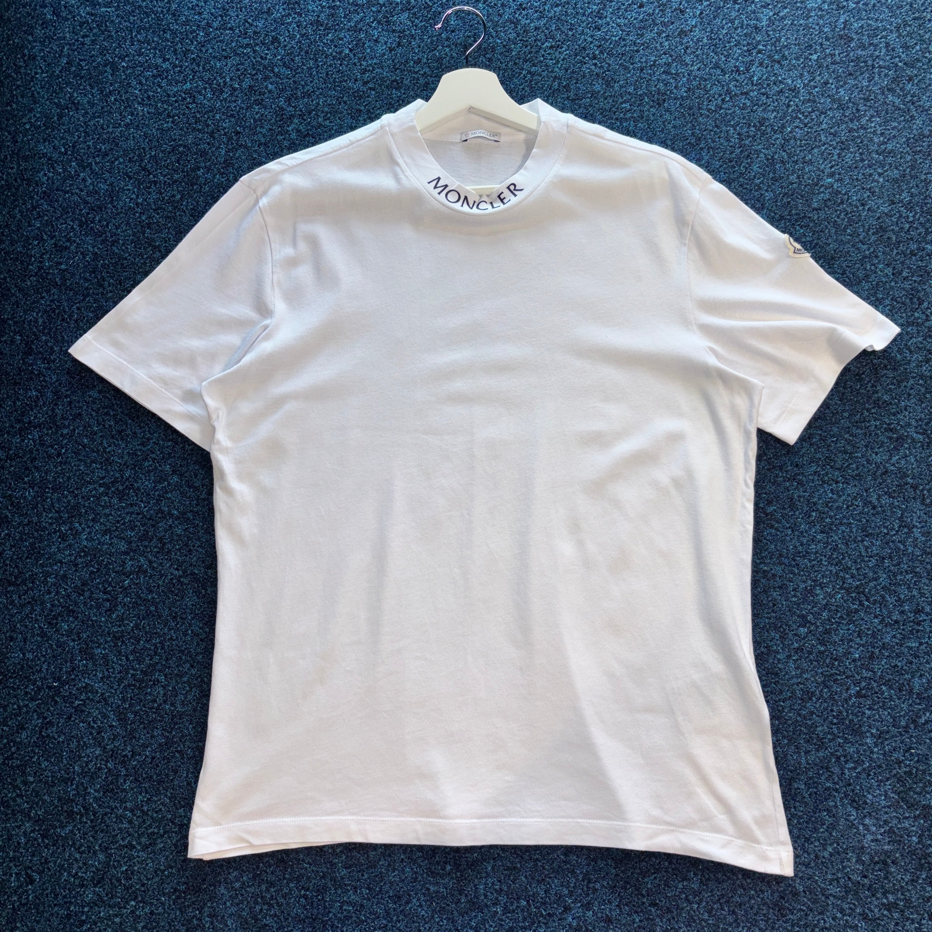 MONC SPELLOUT T SHIRT WHITE