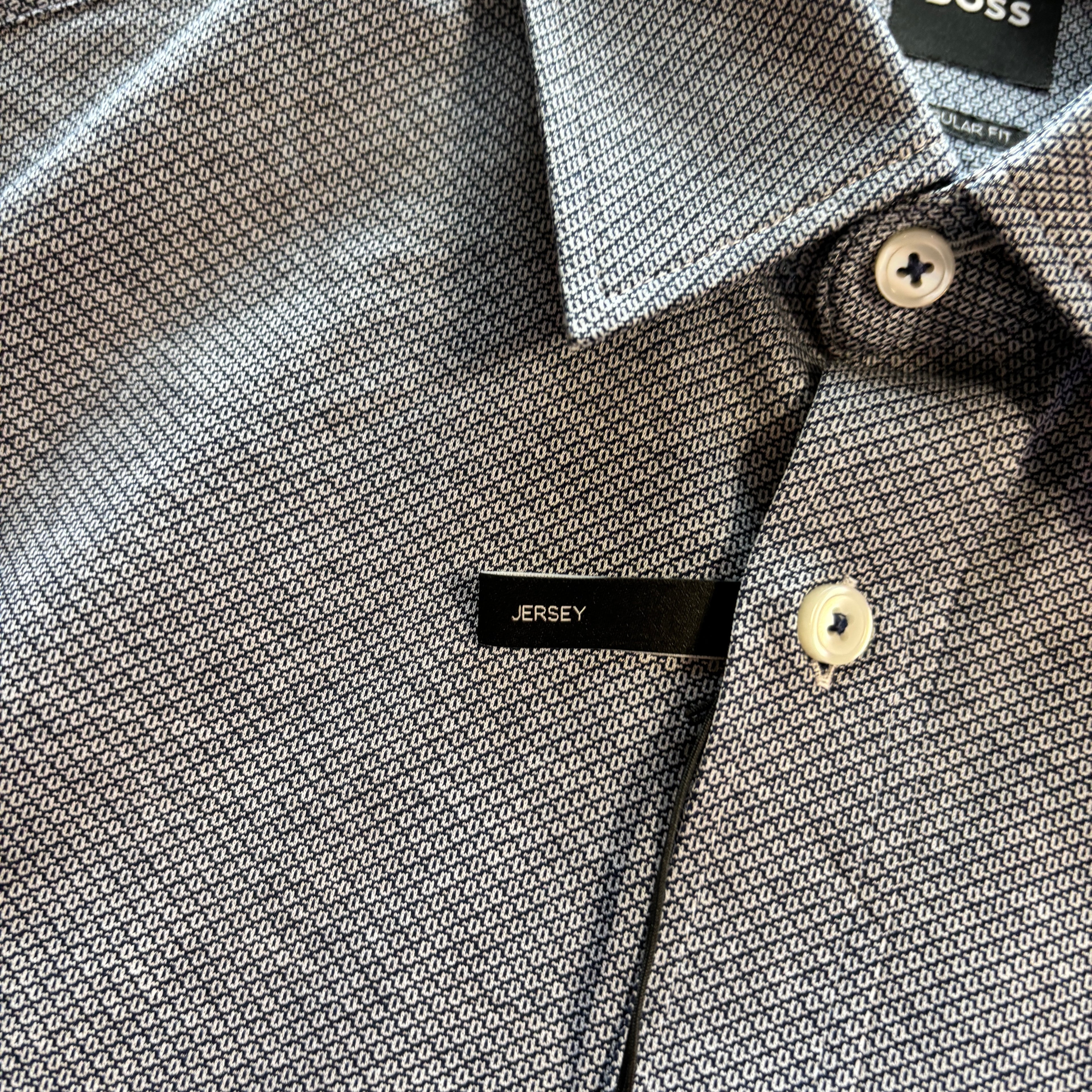 BOSS JERSEY SHIRT GREY