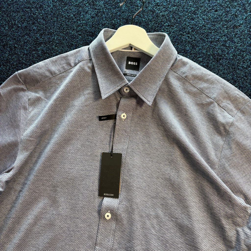 BOSS JERSEY SHIRT GREY