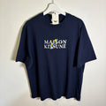 MAISON KITSUNE GRAPHIC T SHIRT NAVY