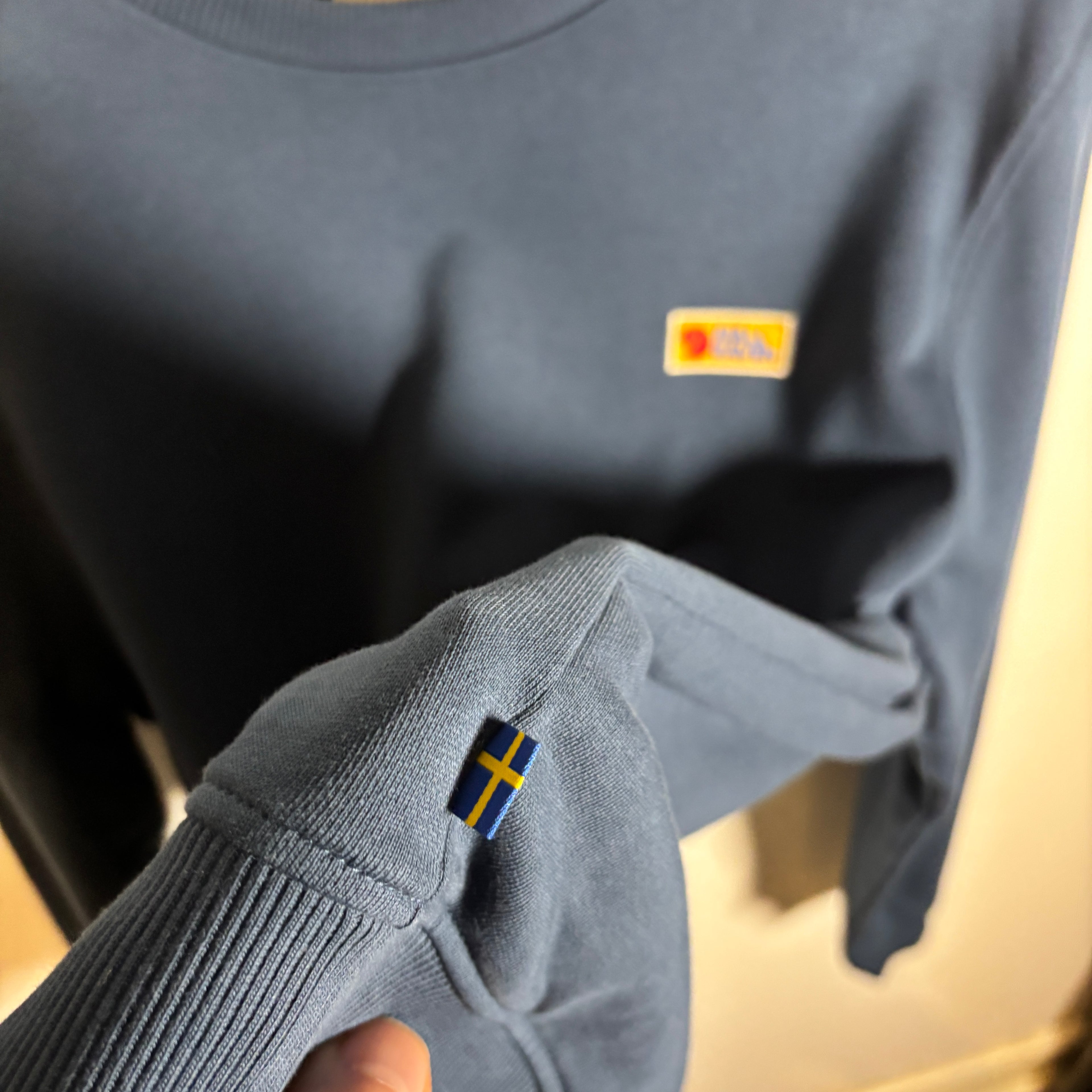 FJAL VARDAG SWEATSHIRT NAVY